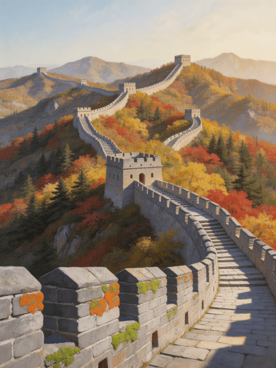 The Great Wall of China - Escape by Numbers
