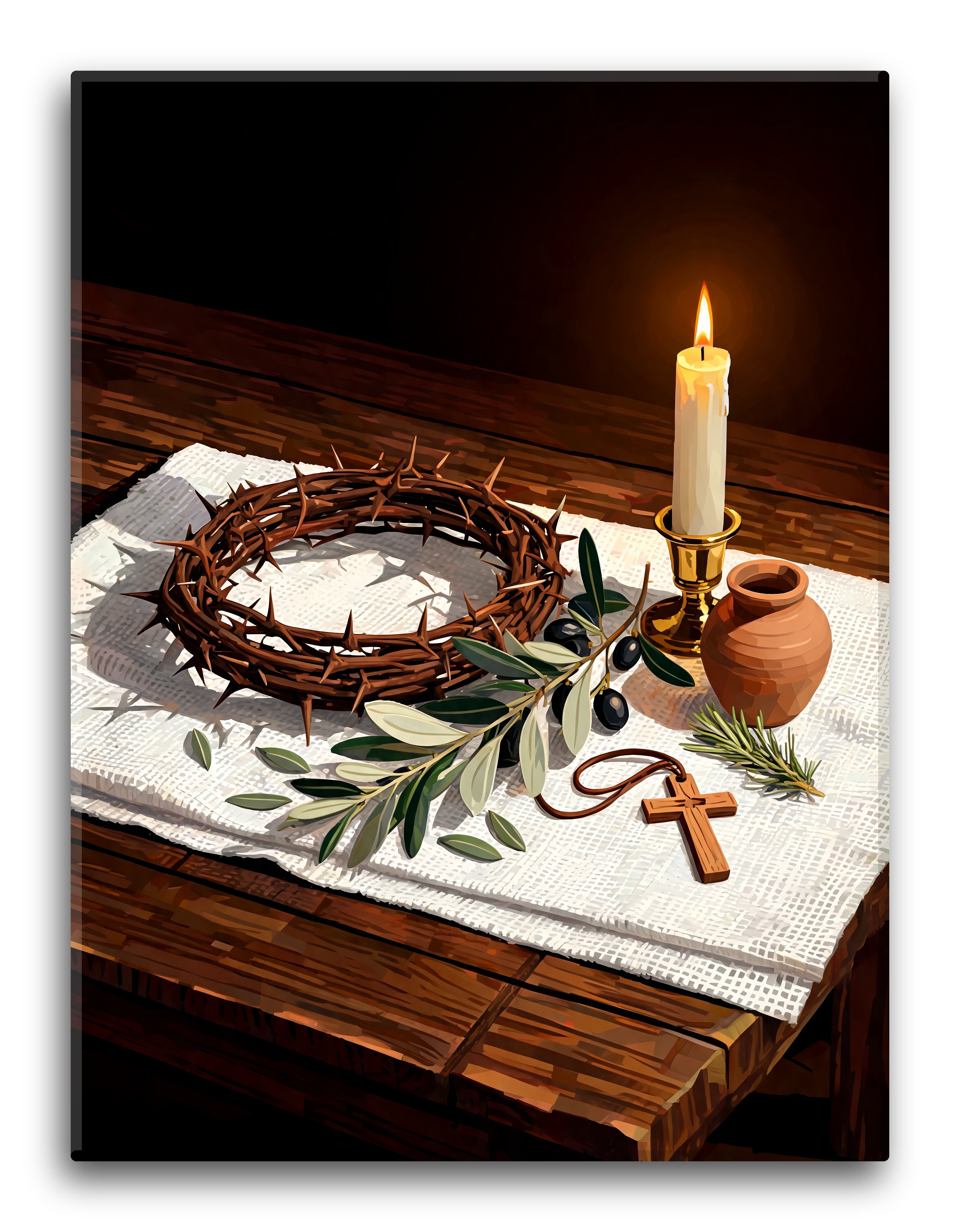 Thorn Crown Olive