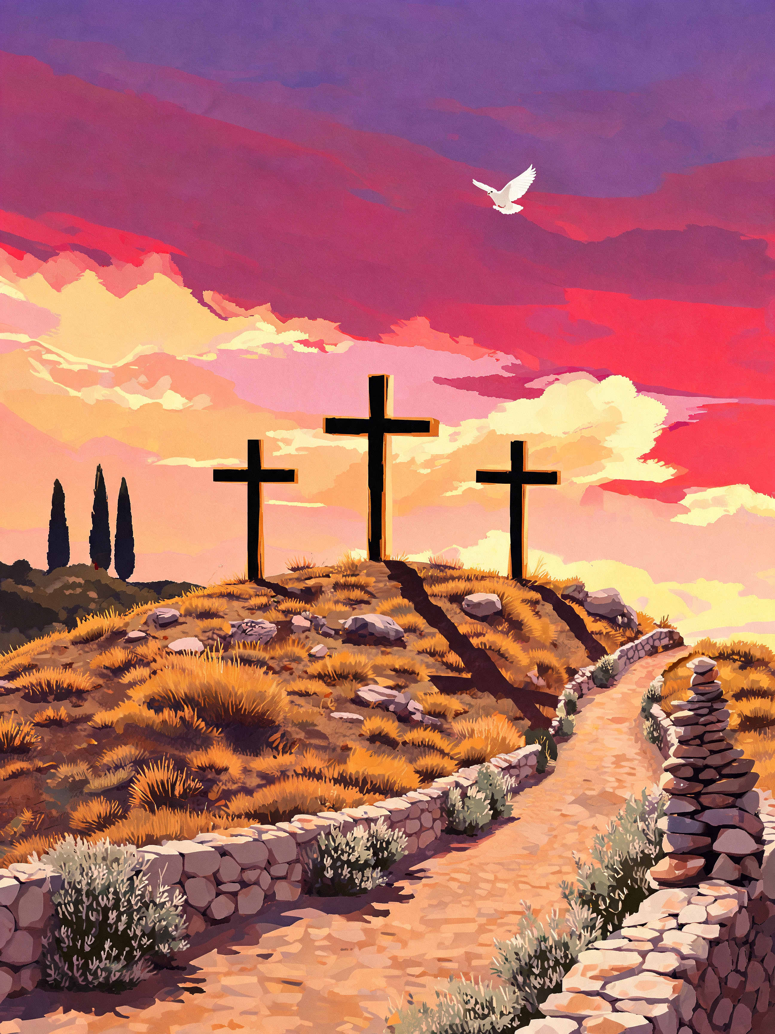 Three Crosses Hilltop