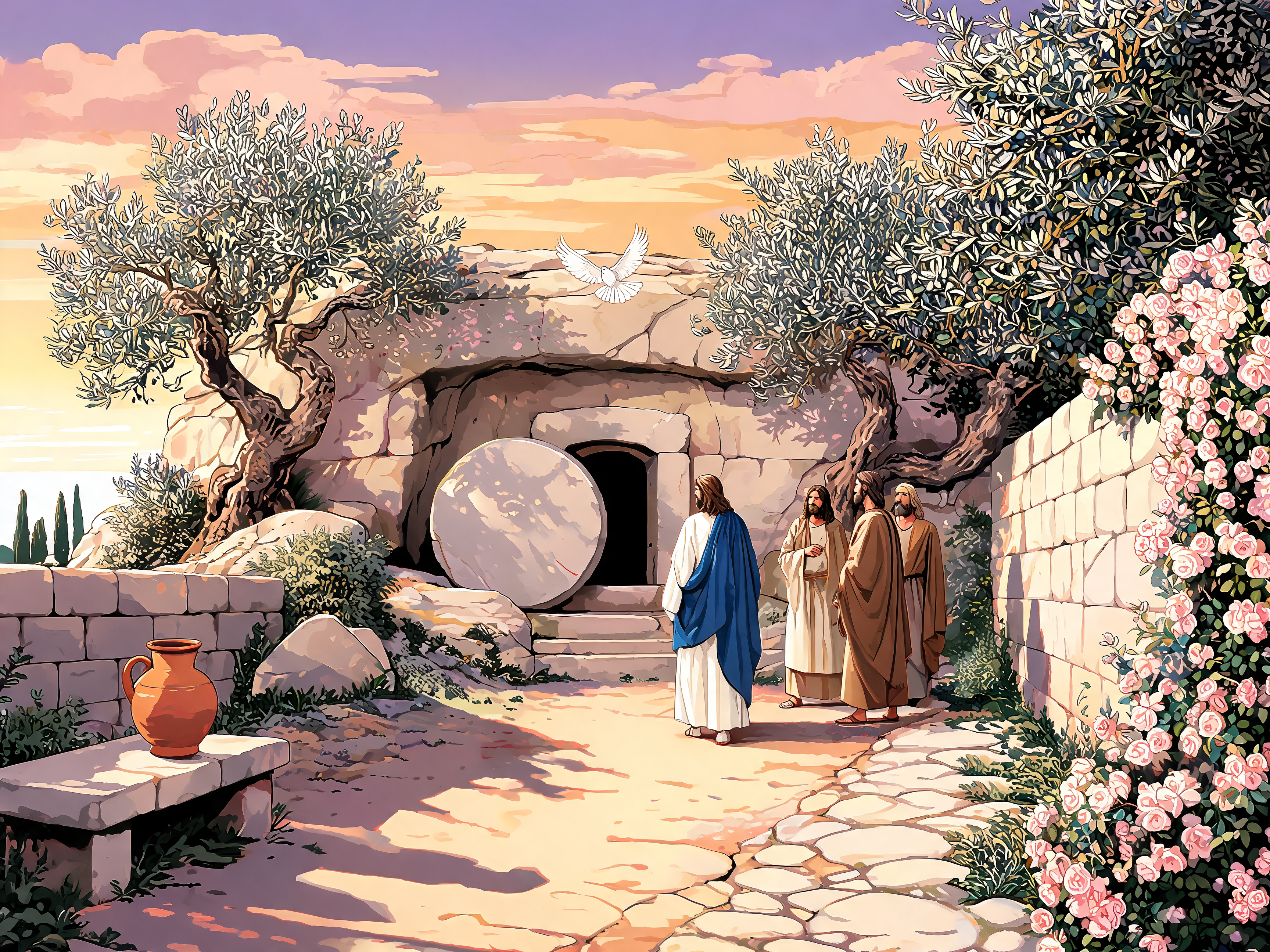 Tomb In The Garden
