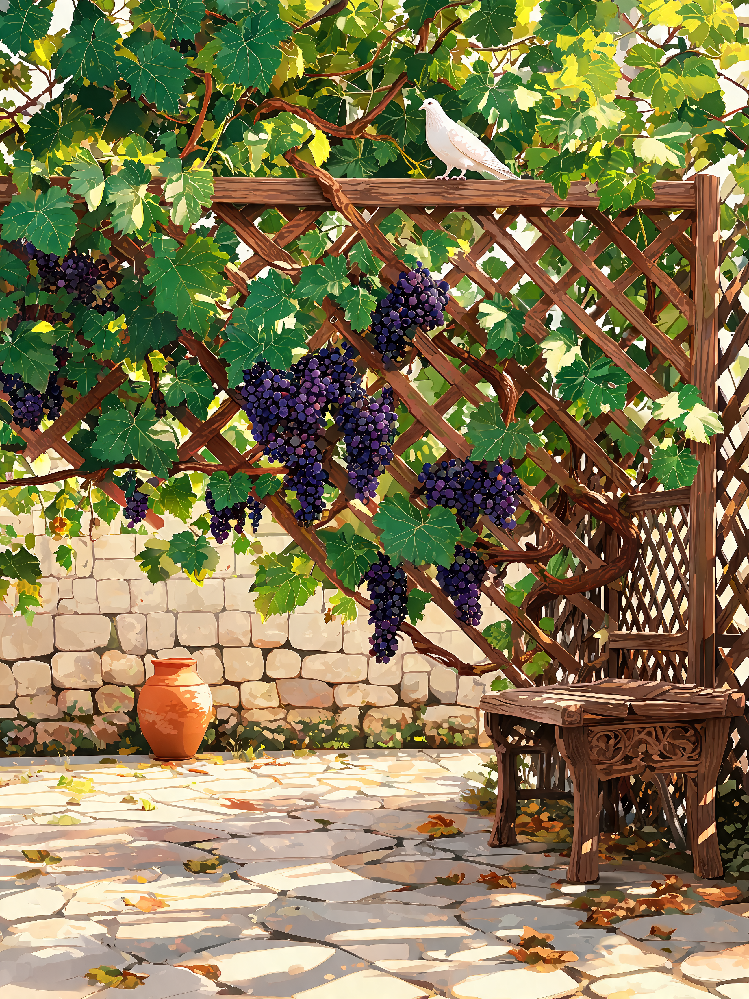 Trellis Vine Branches