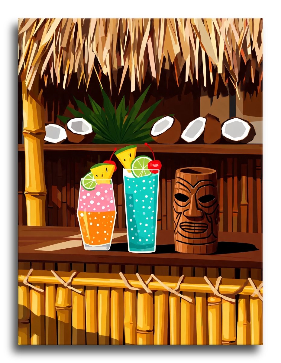 Tropic Tiki Counter - Escape by Numbers
