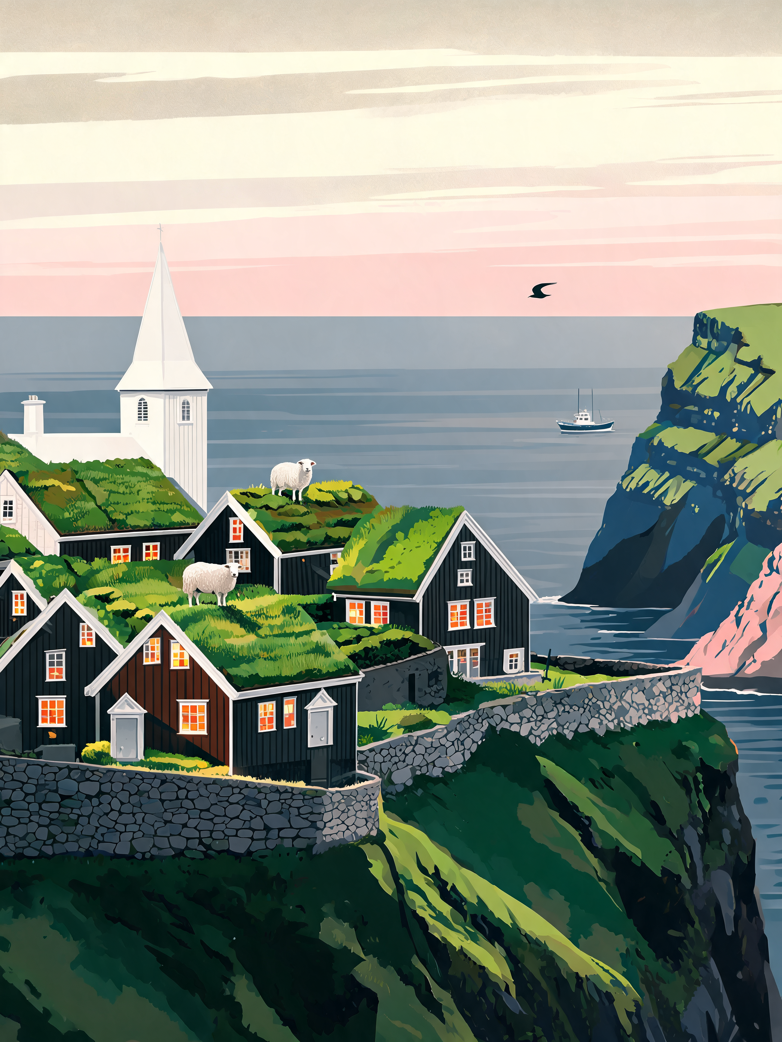 Turf Roof Cliffs