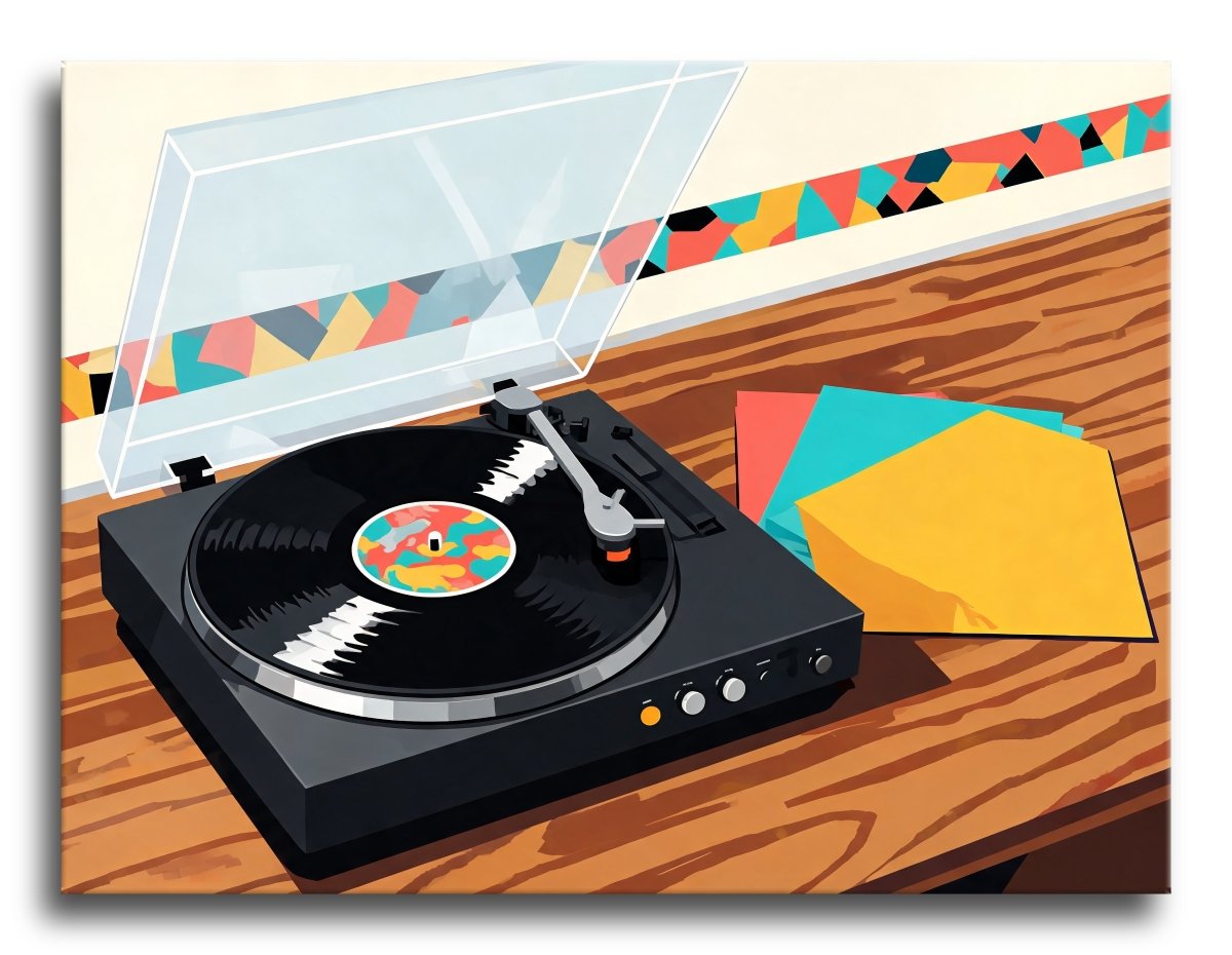 Turntable Velvet Spin - Escape by Numbers