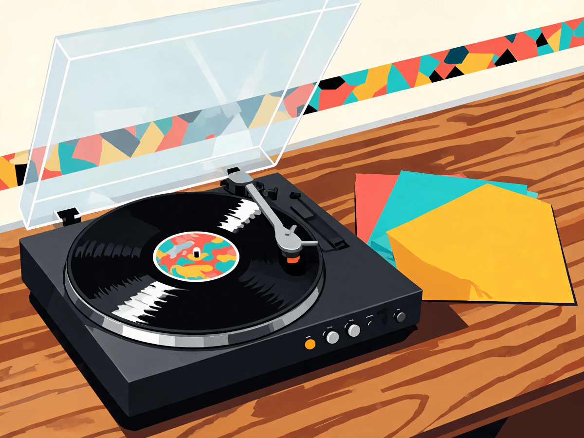 Turntable Velvet Spin - Escape by Numbers