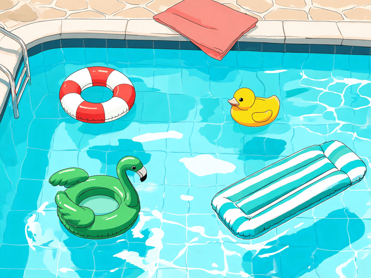 Turquoise Float Lagoon - Escape by Numbers