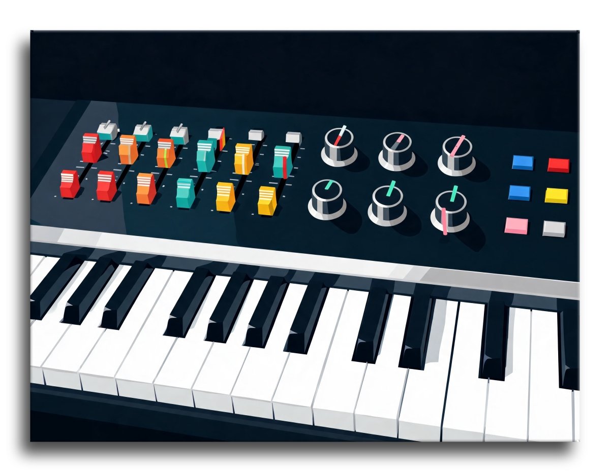 Velvet Synth Keys - Escape by Numbers