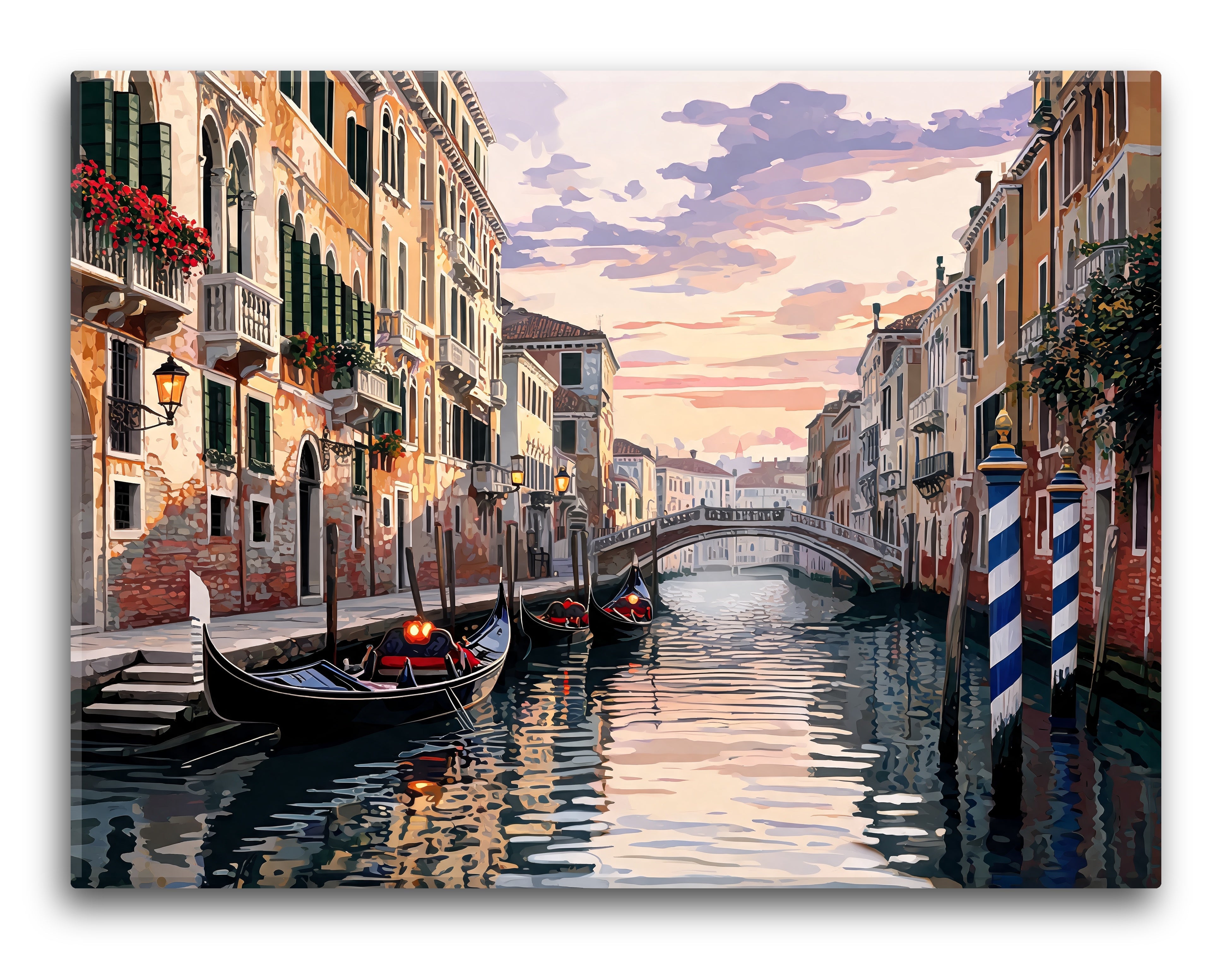 Venice Dawn Reflection