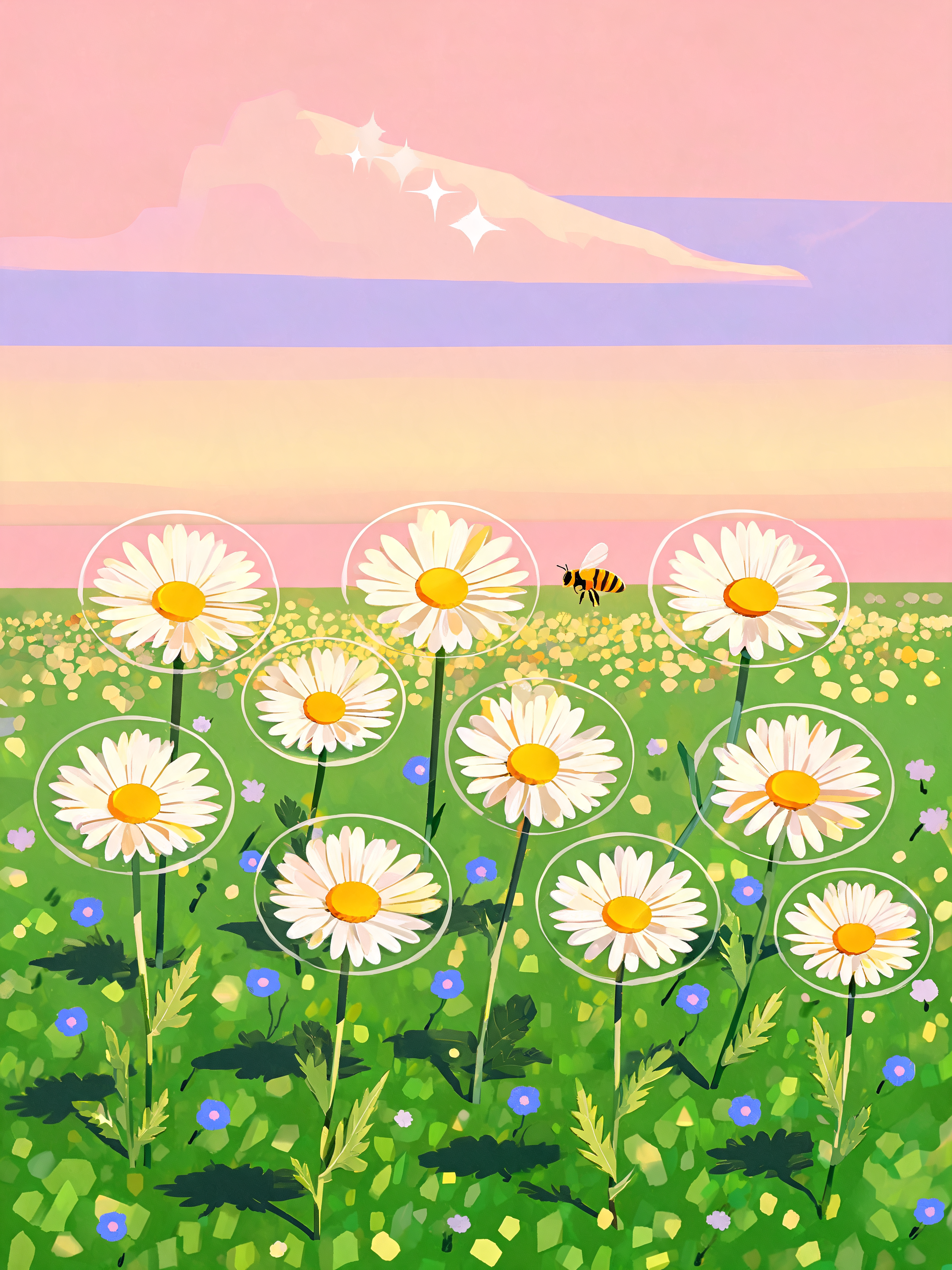 Wild Daisy Bold Meadow