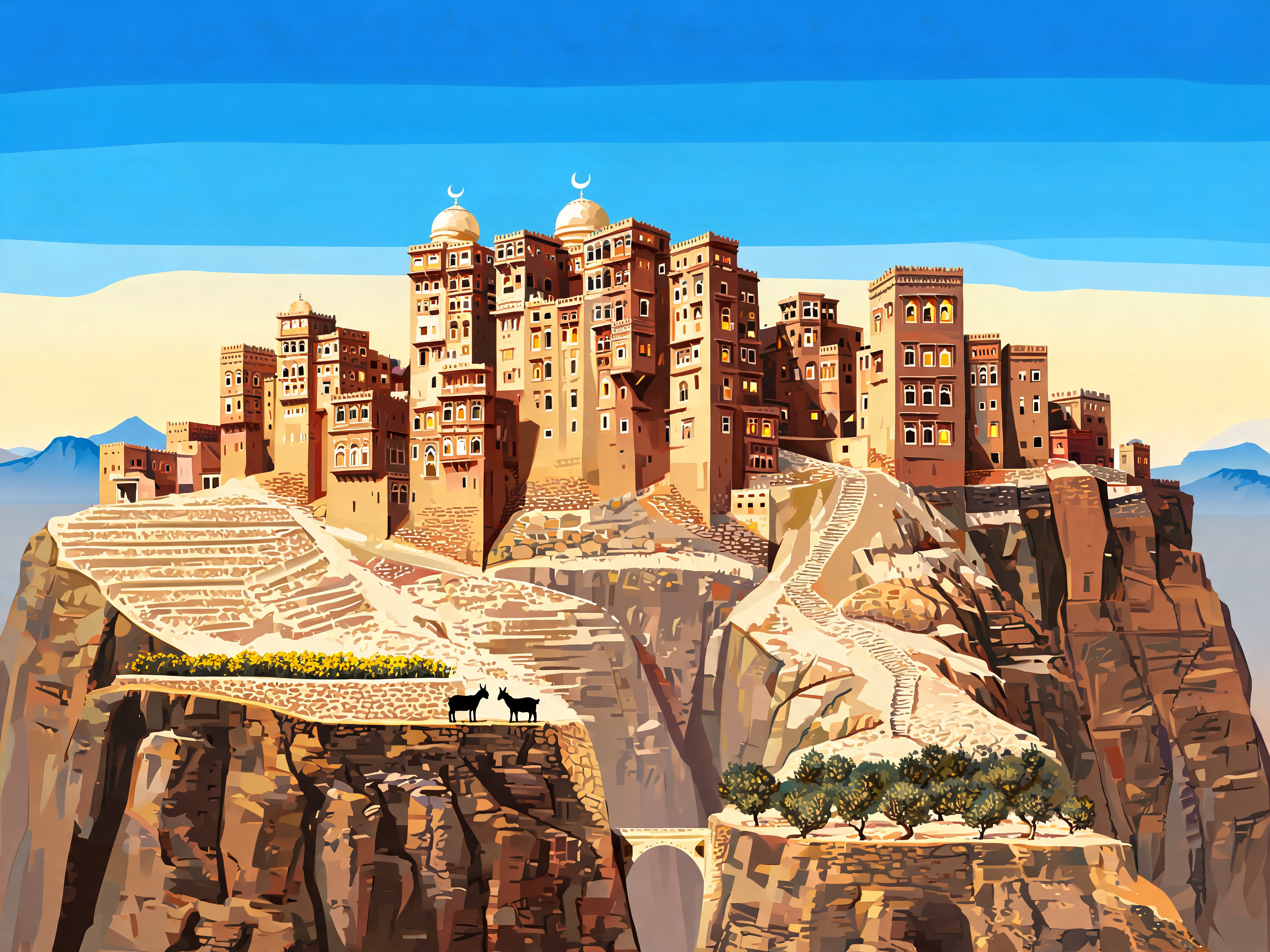 Yemeni Stone Eyrie
