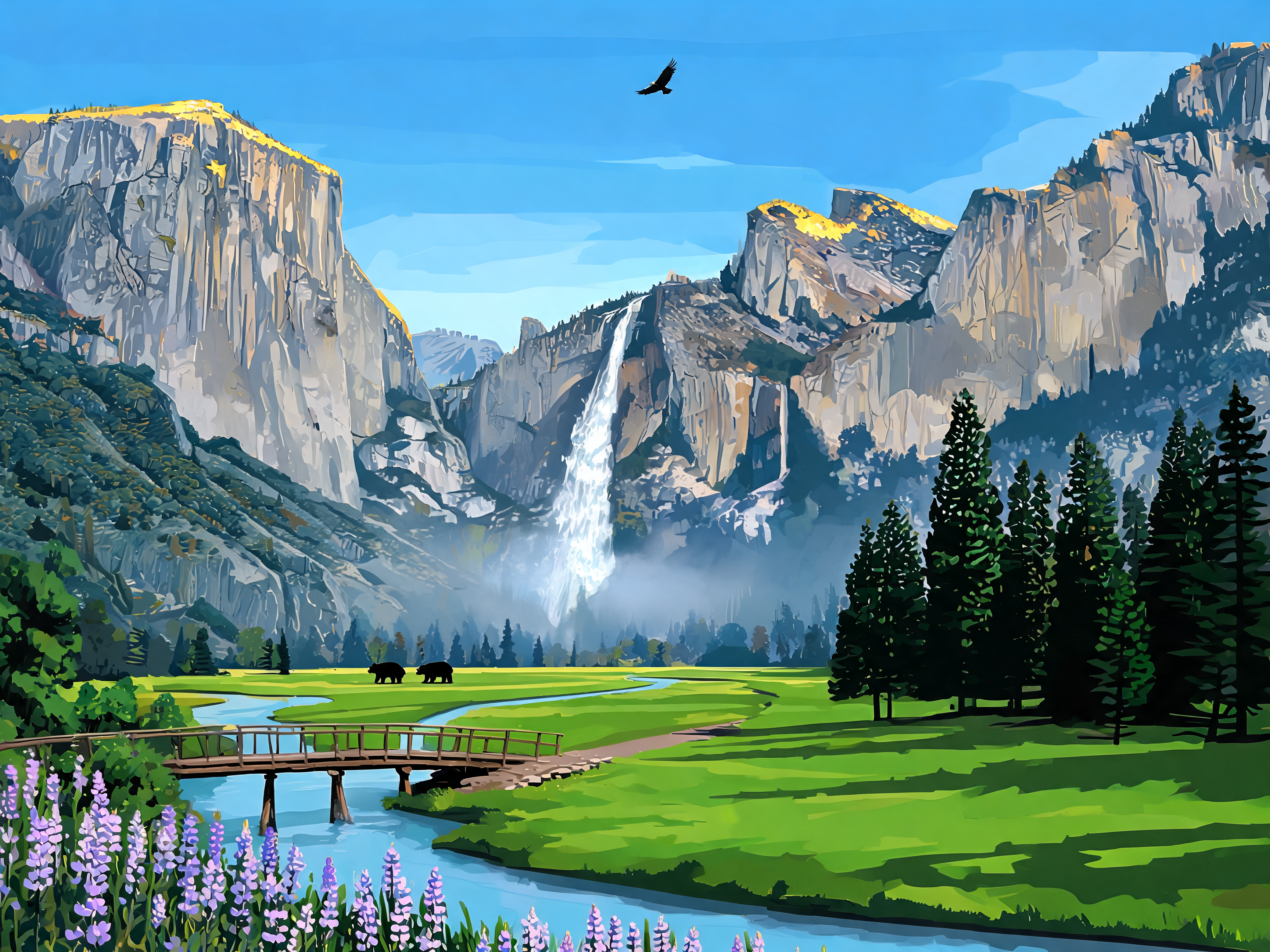 Yosemite Granite Walls