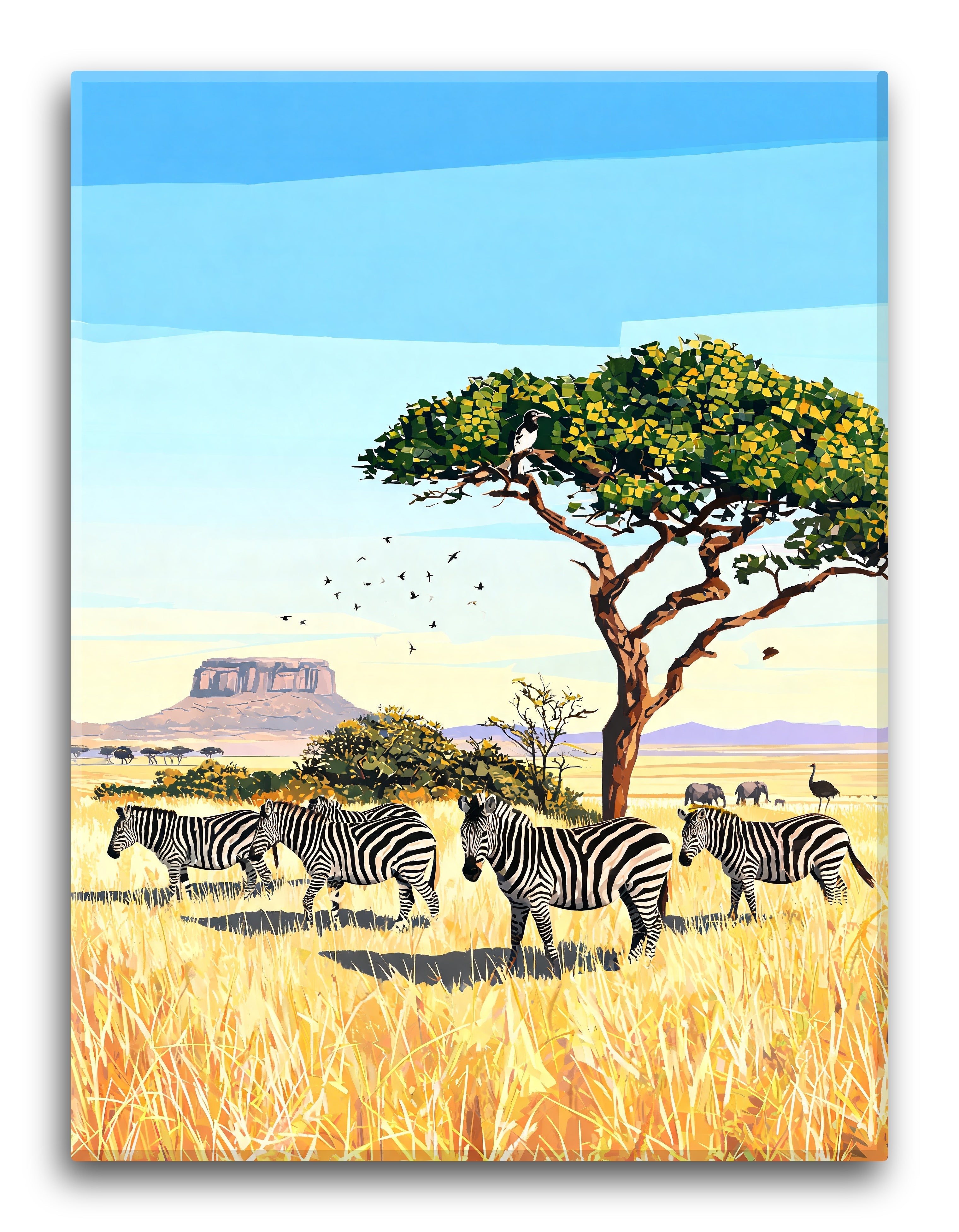 Zebra Acacia Morning