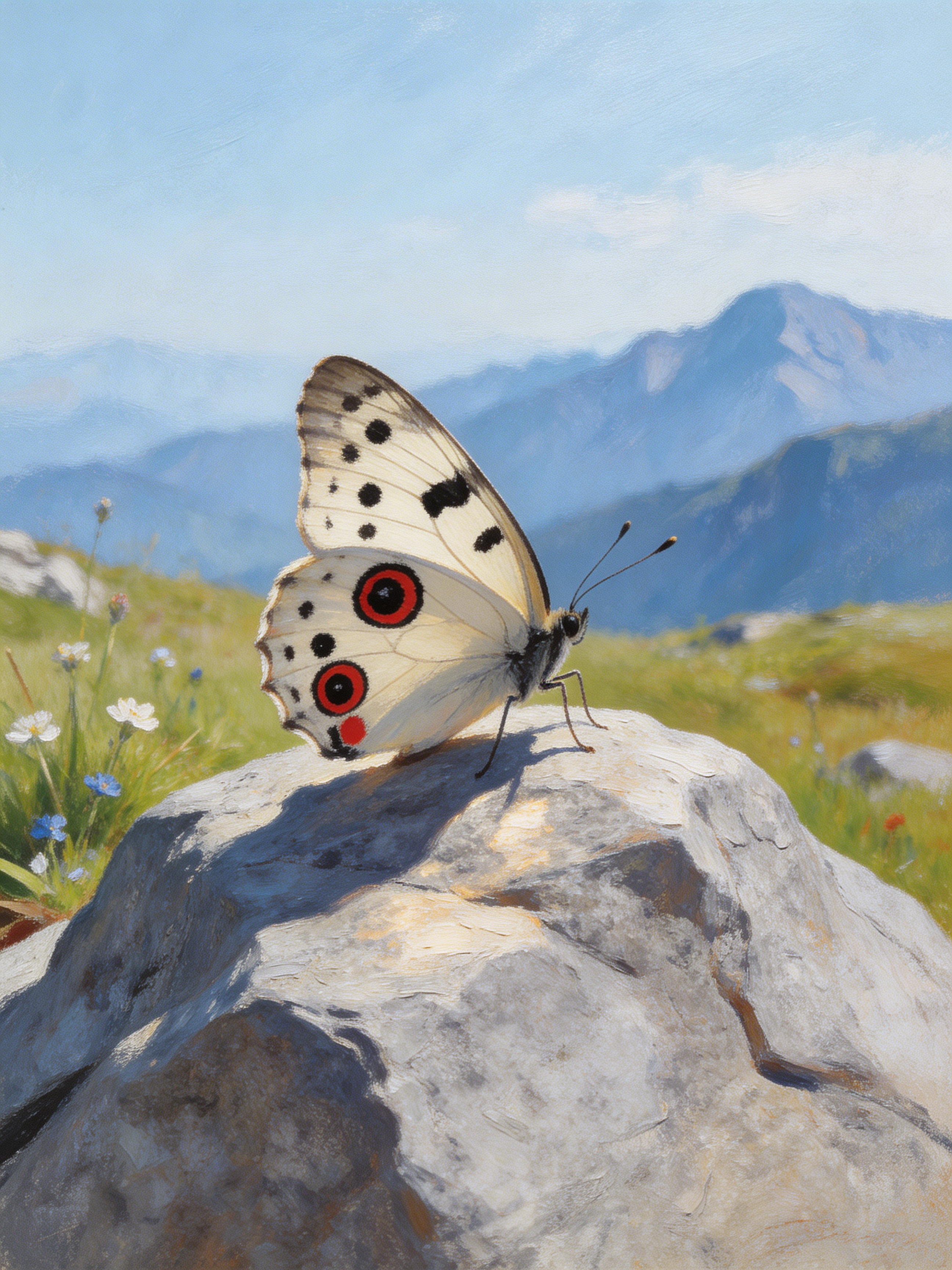 Apollo Butterfly