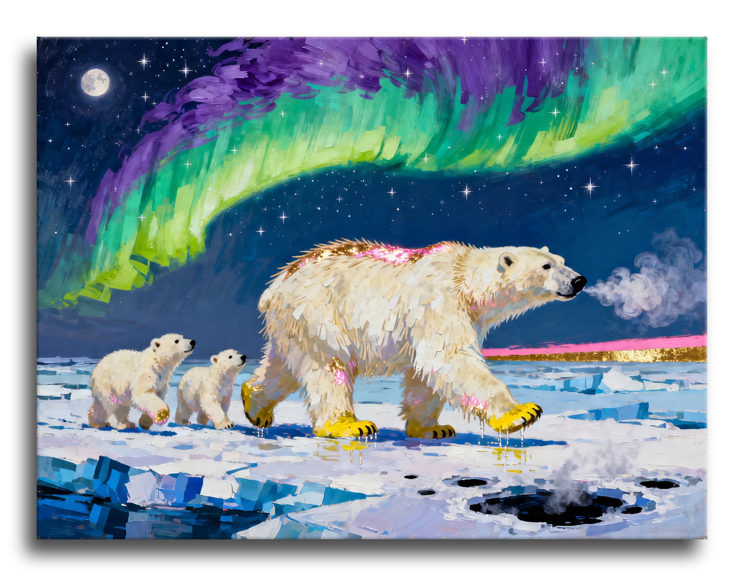 Aurora Bear Family framed preview