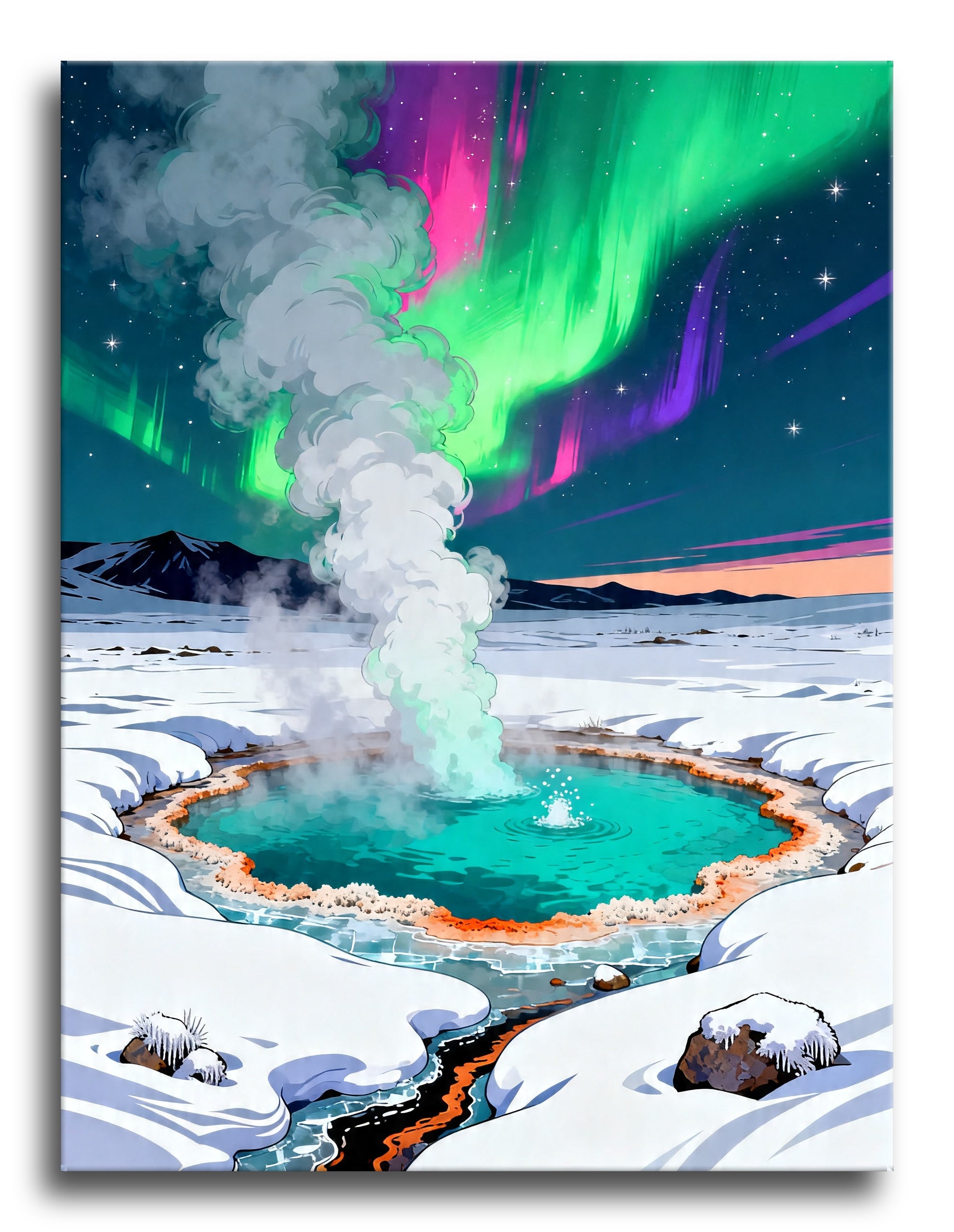 Aurora Geothermal Spring framed preview