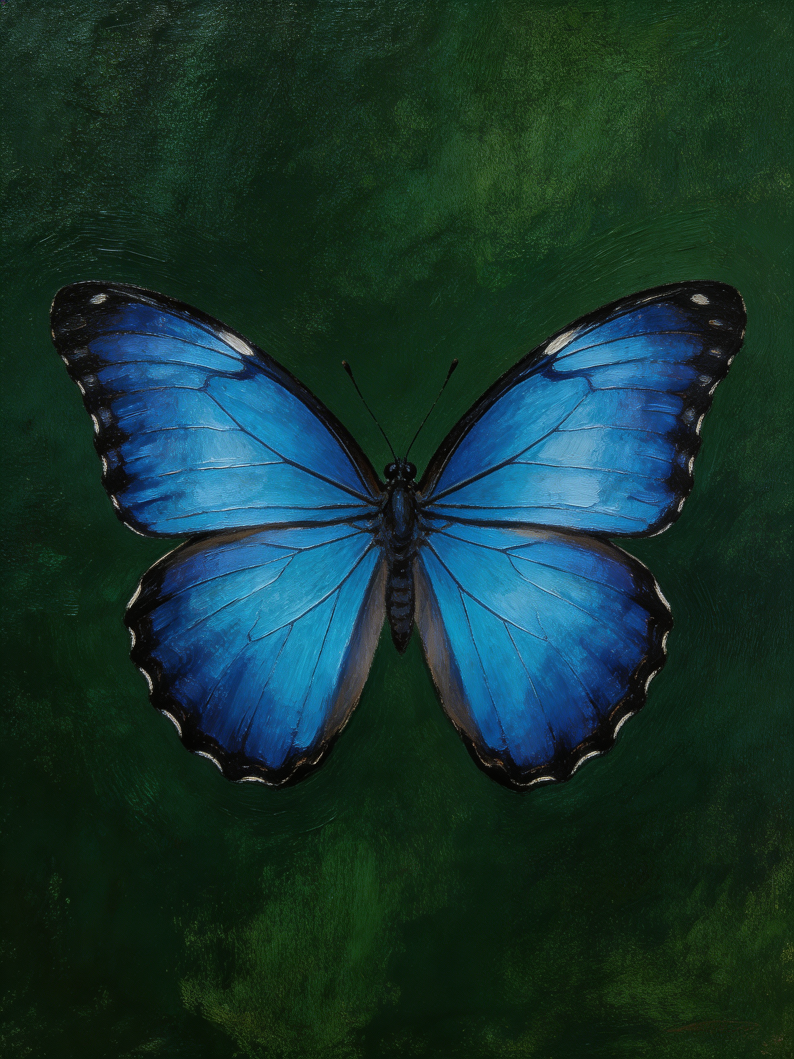 Blue Morpho Butterfly