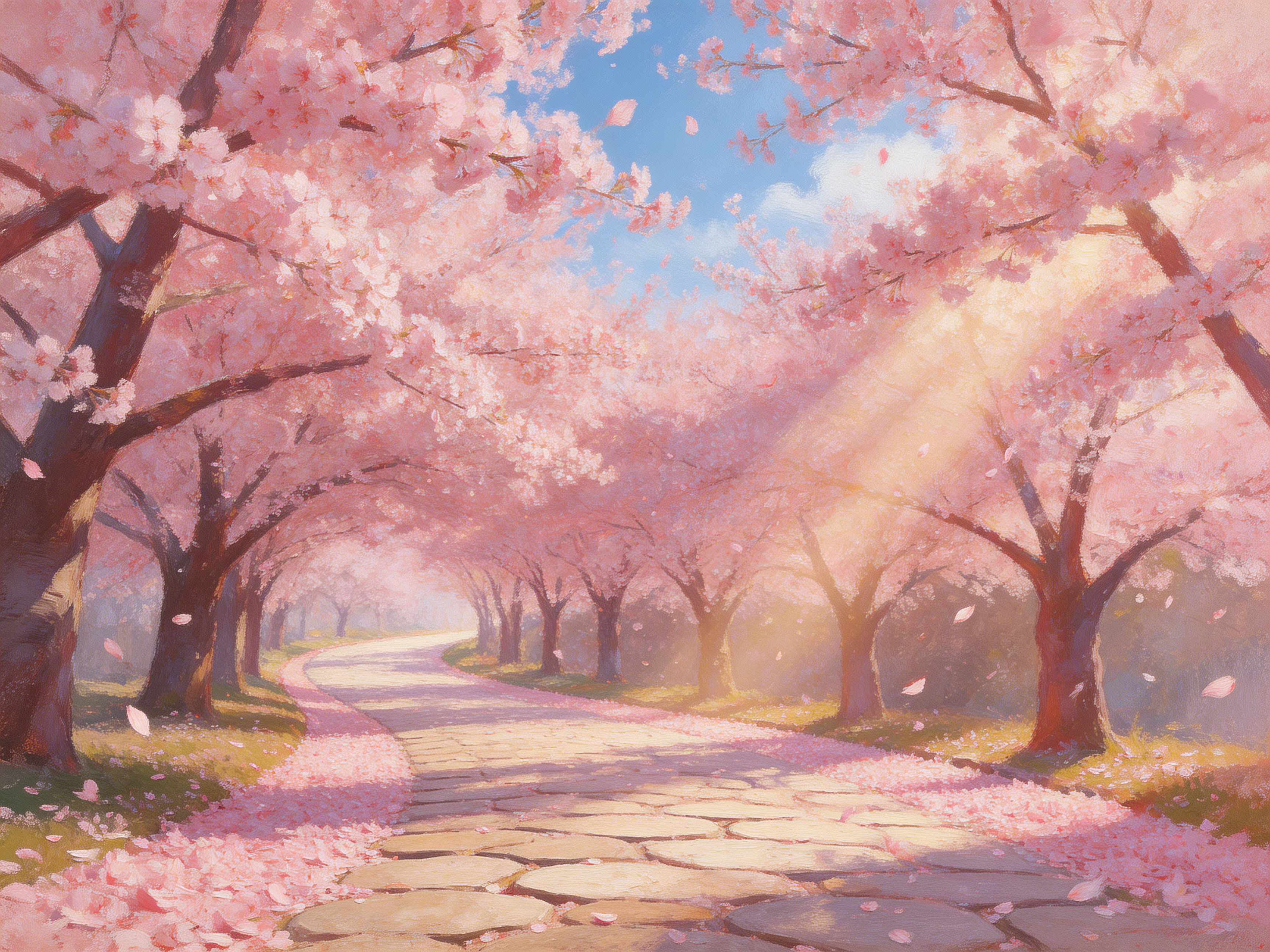 Cherry Blossom Canopy