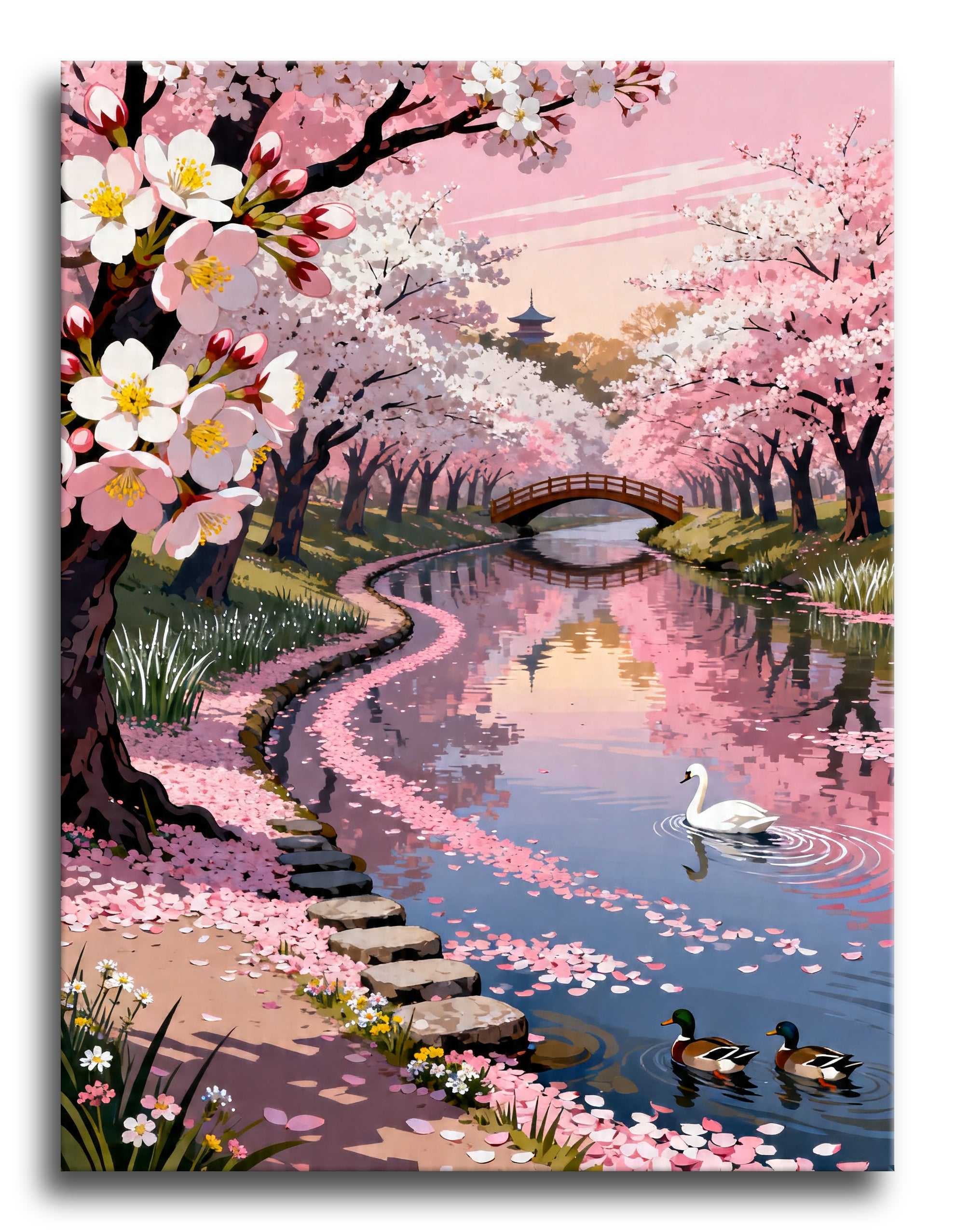 Cherry Swan River framed preview