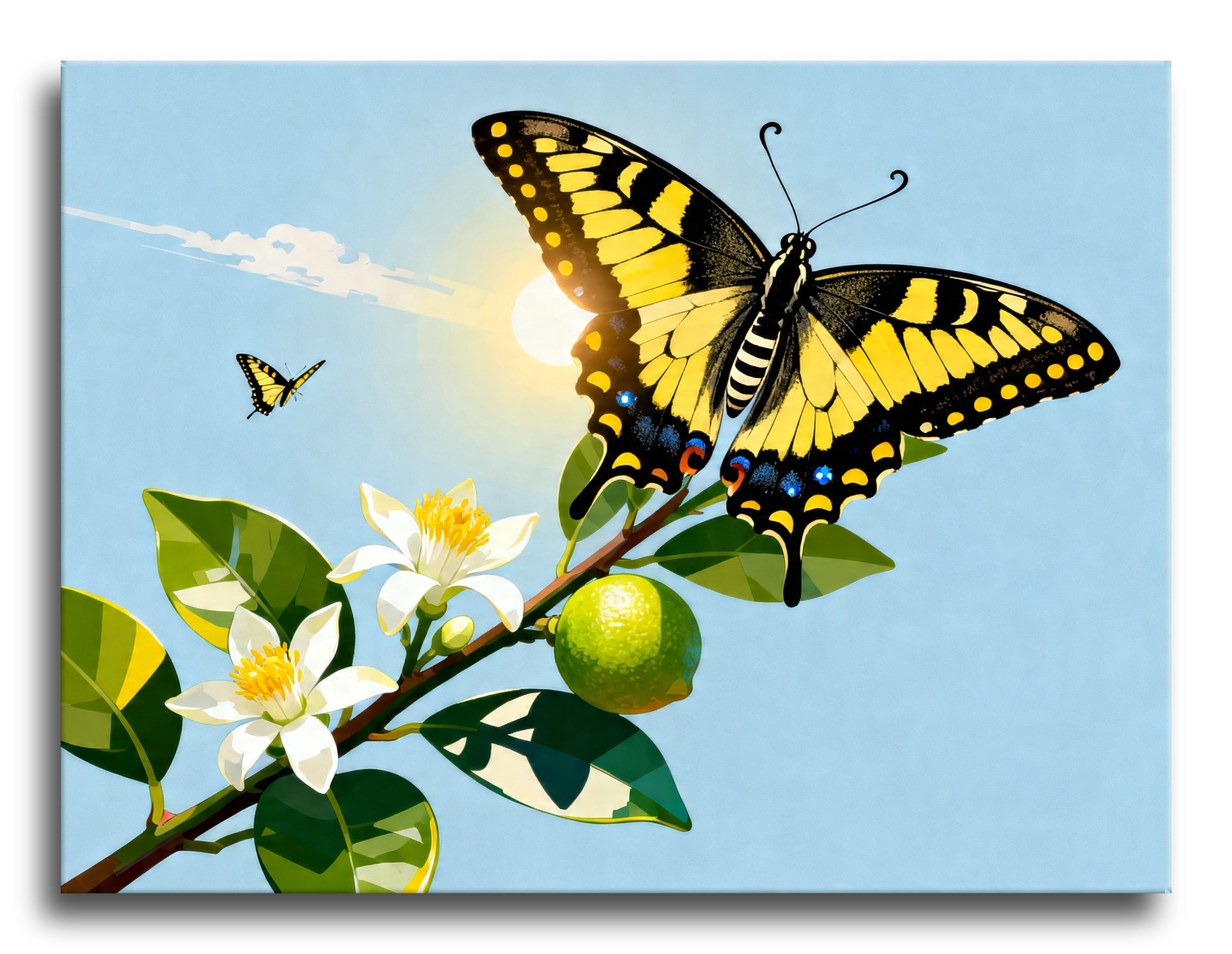 Citrus Swallowtail framed preview