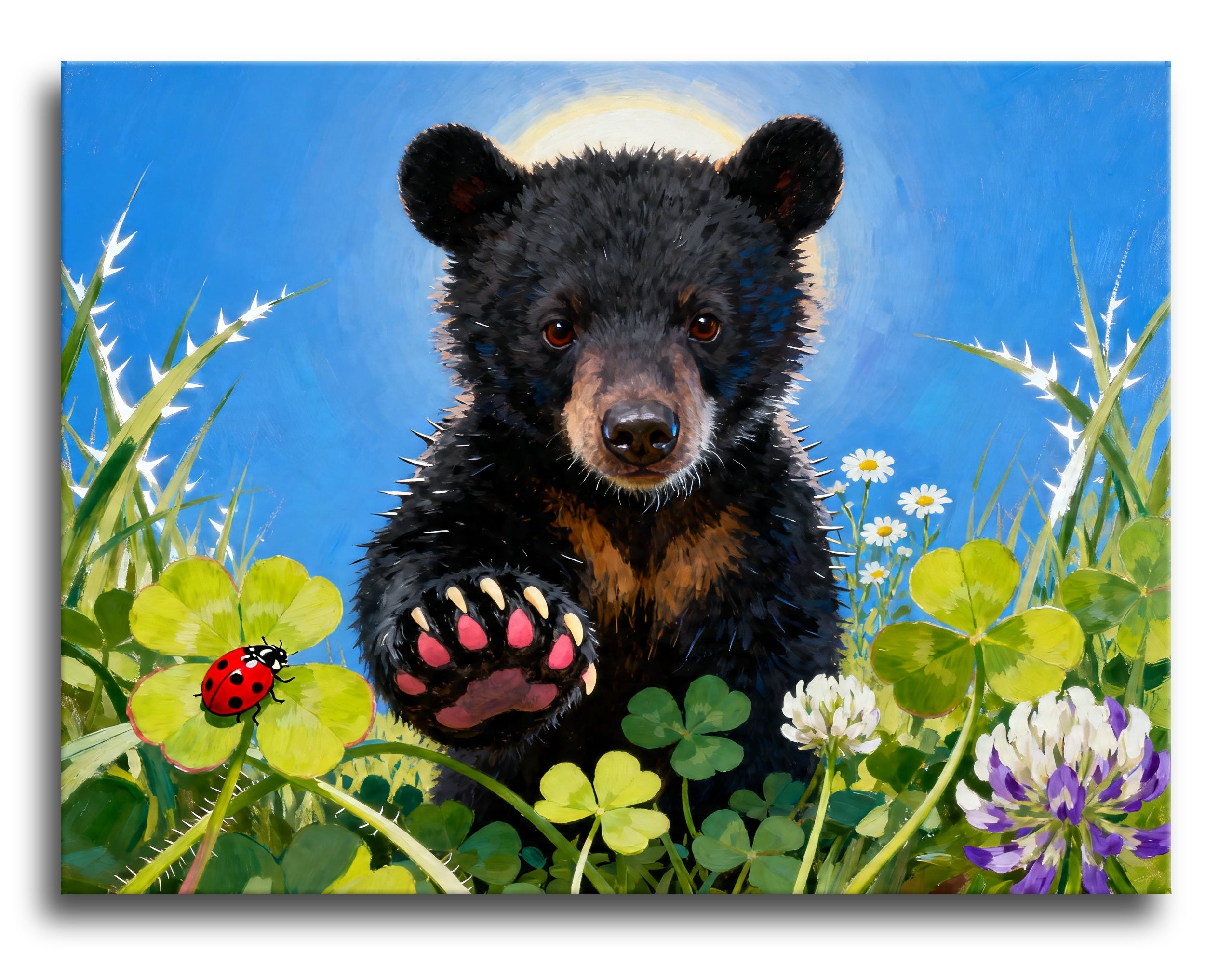 Clover Cub Nibble framed preview