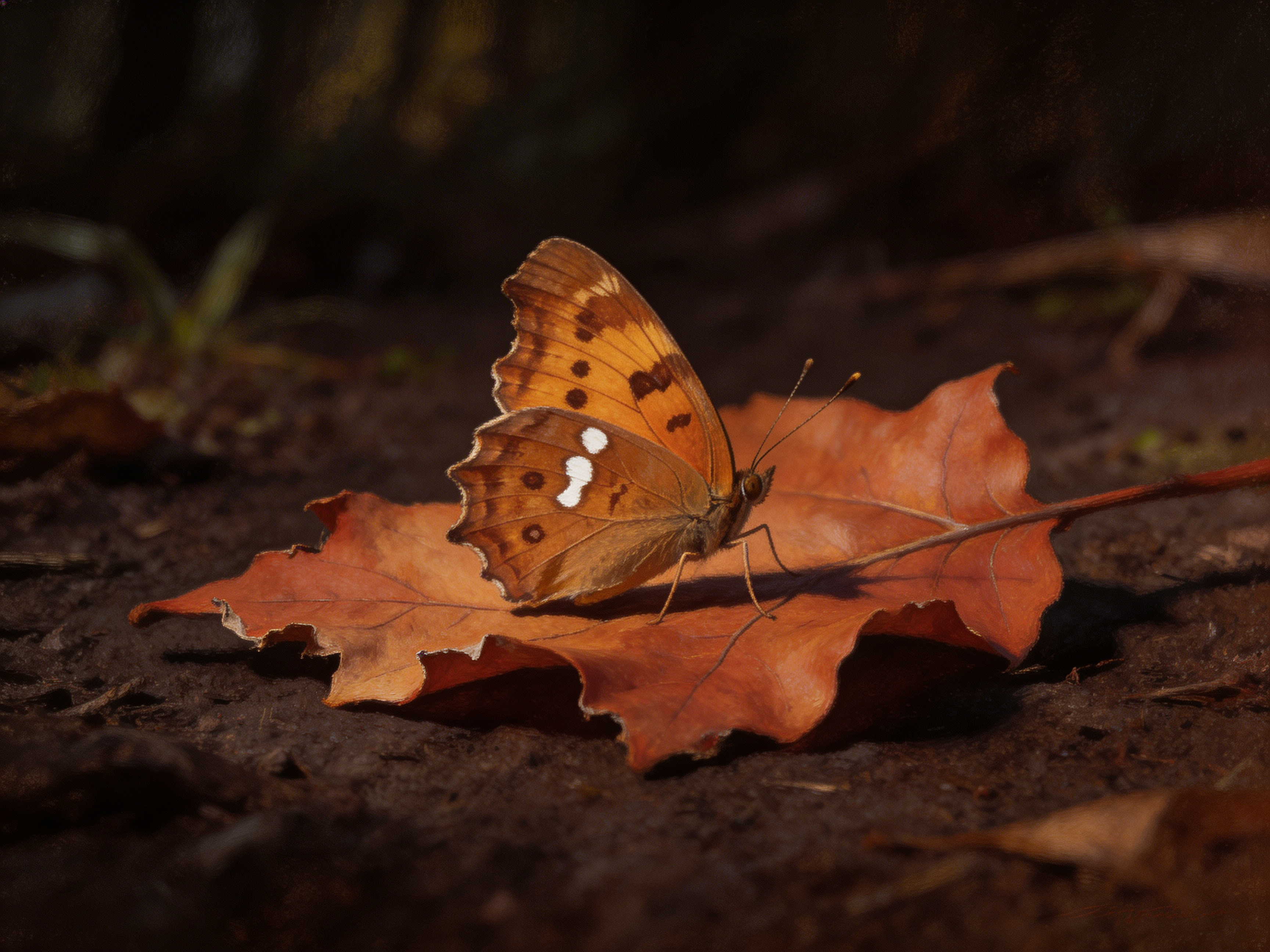 Comma Butterfly