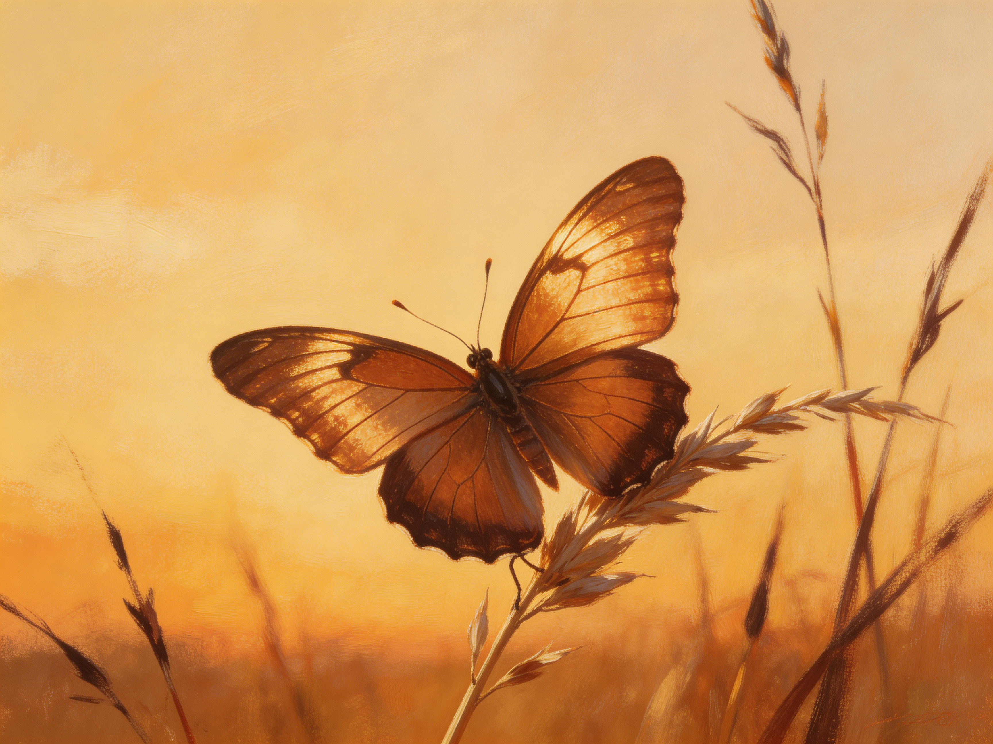 Copper Butterfly
