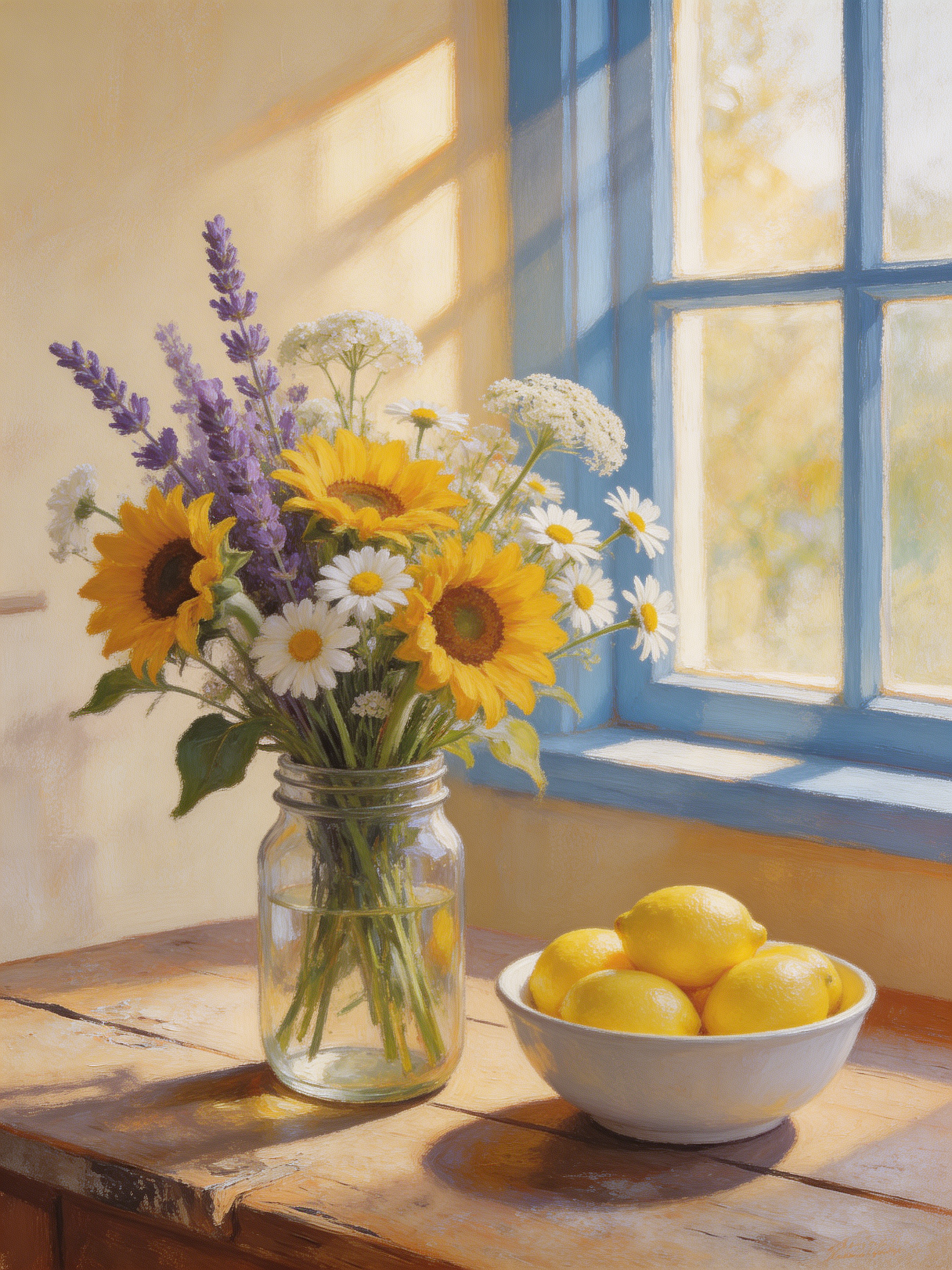 Flowers and Lemons