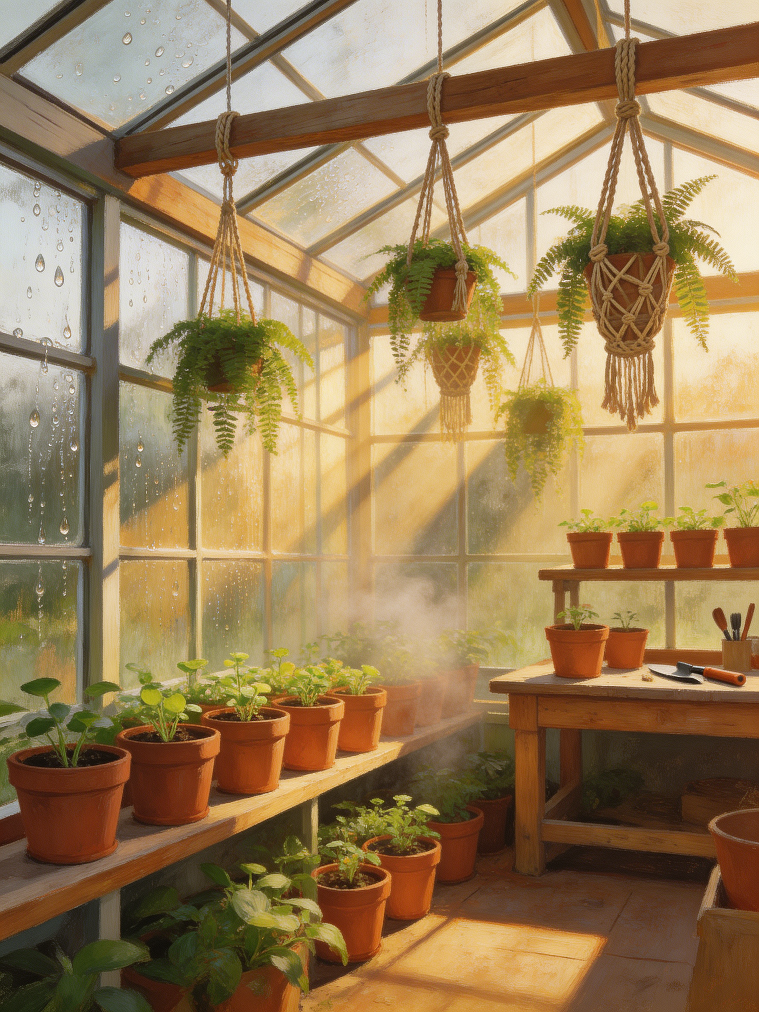 Glass Greenshouse