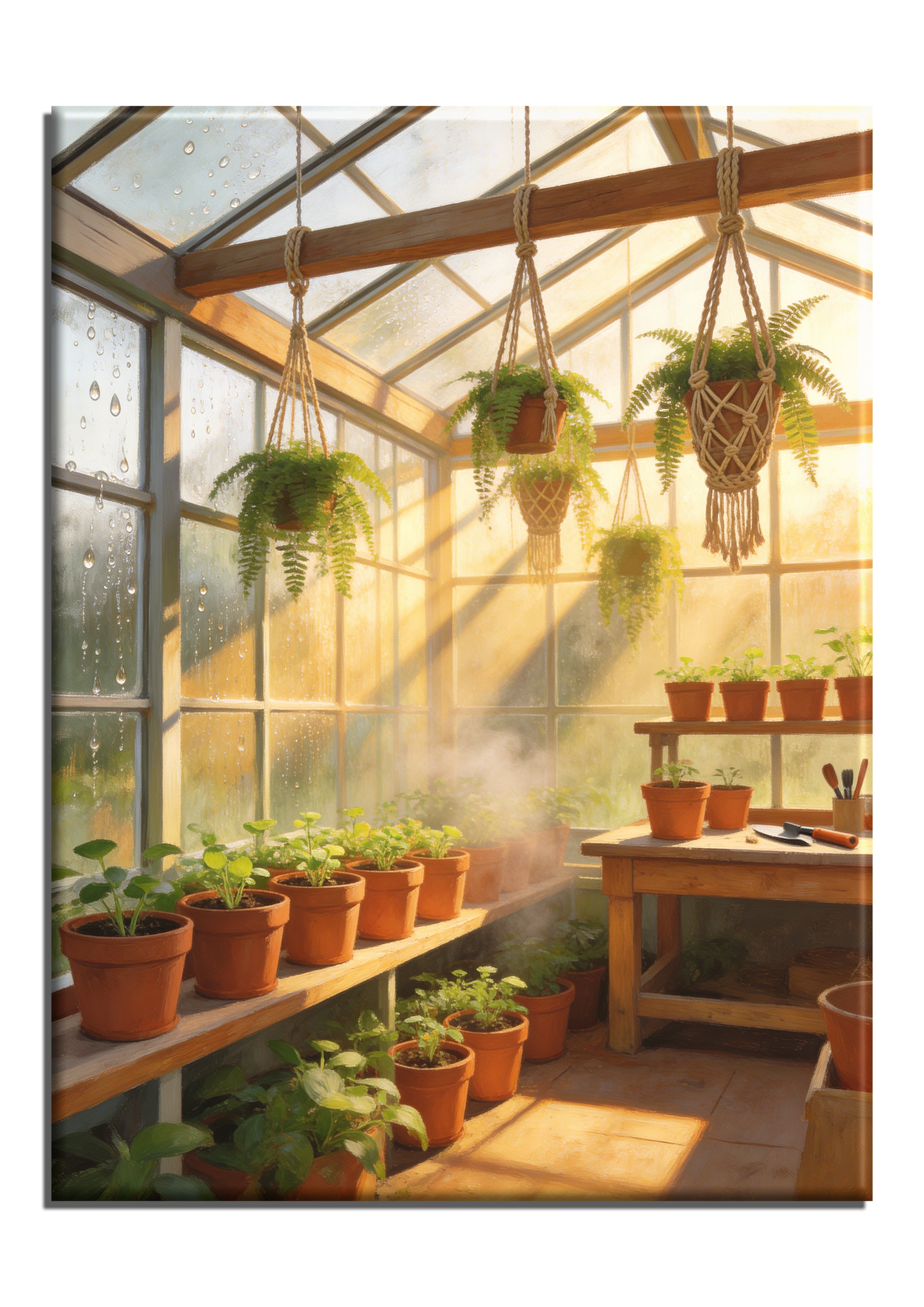 Glass Greenshouse