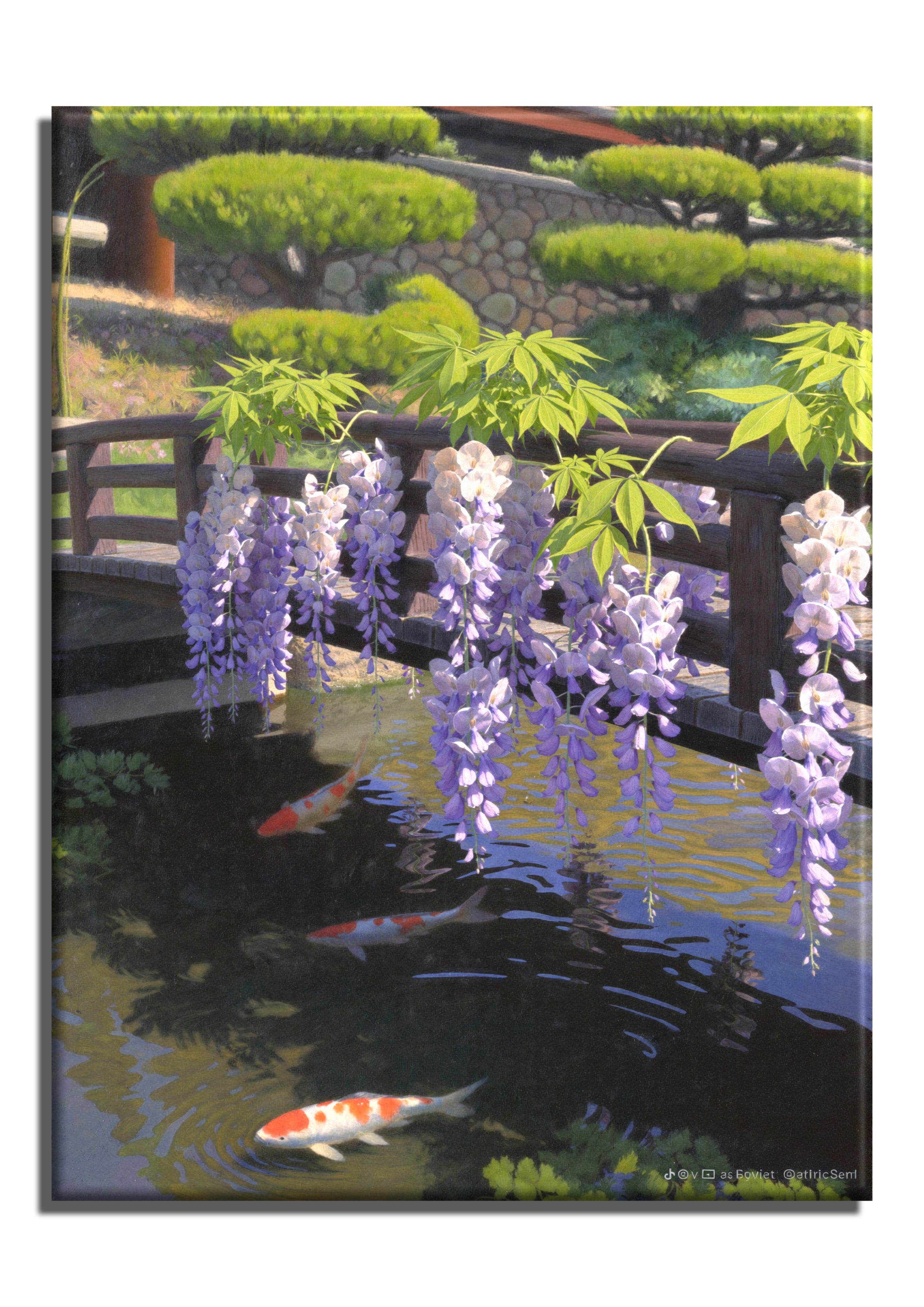 Japanese Wisteria Bridge