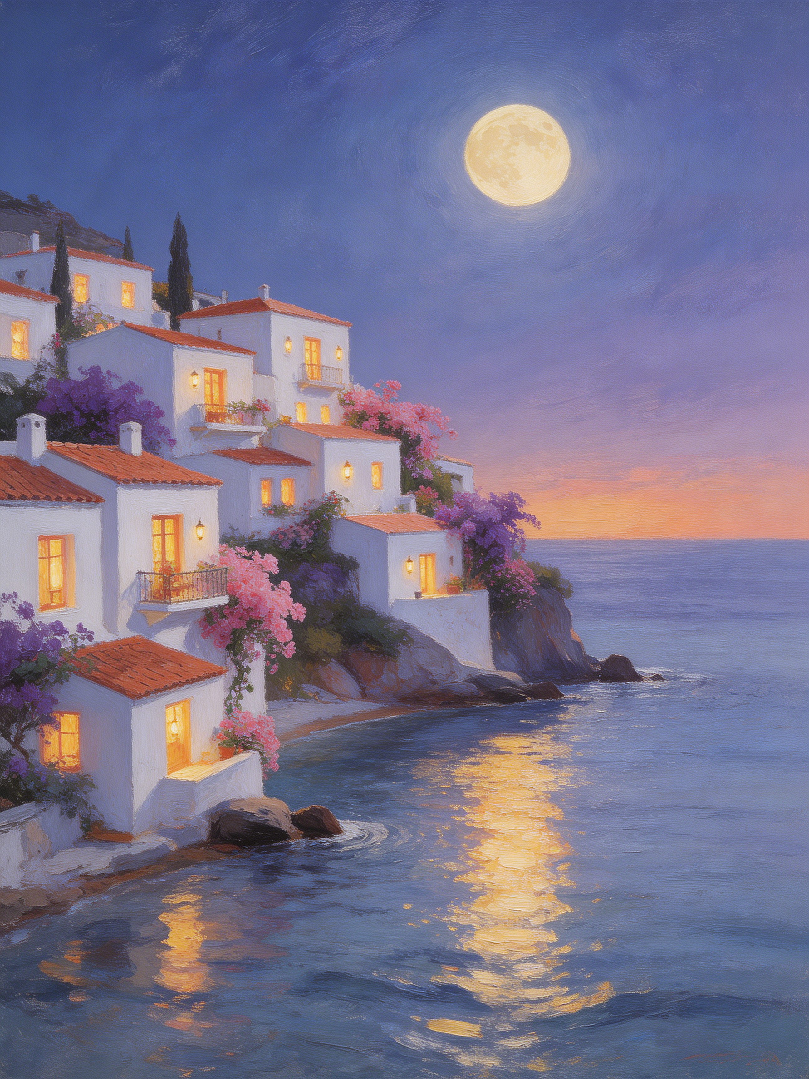 Mediterranean Moon