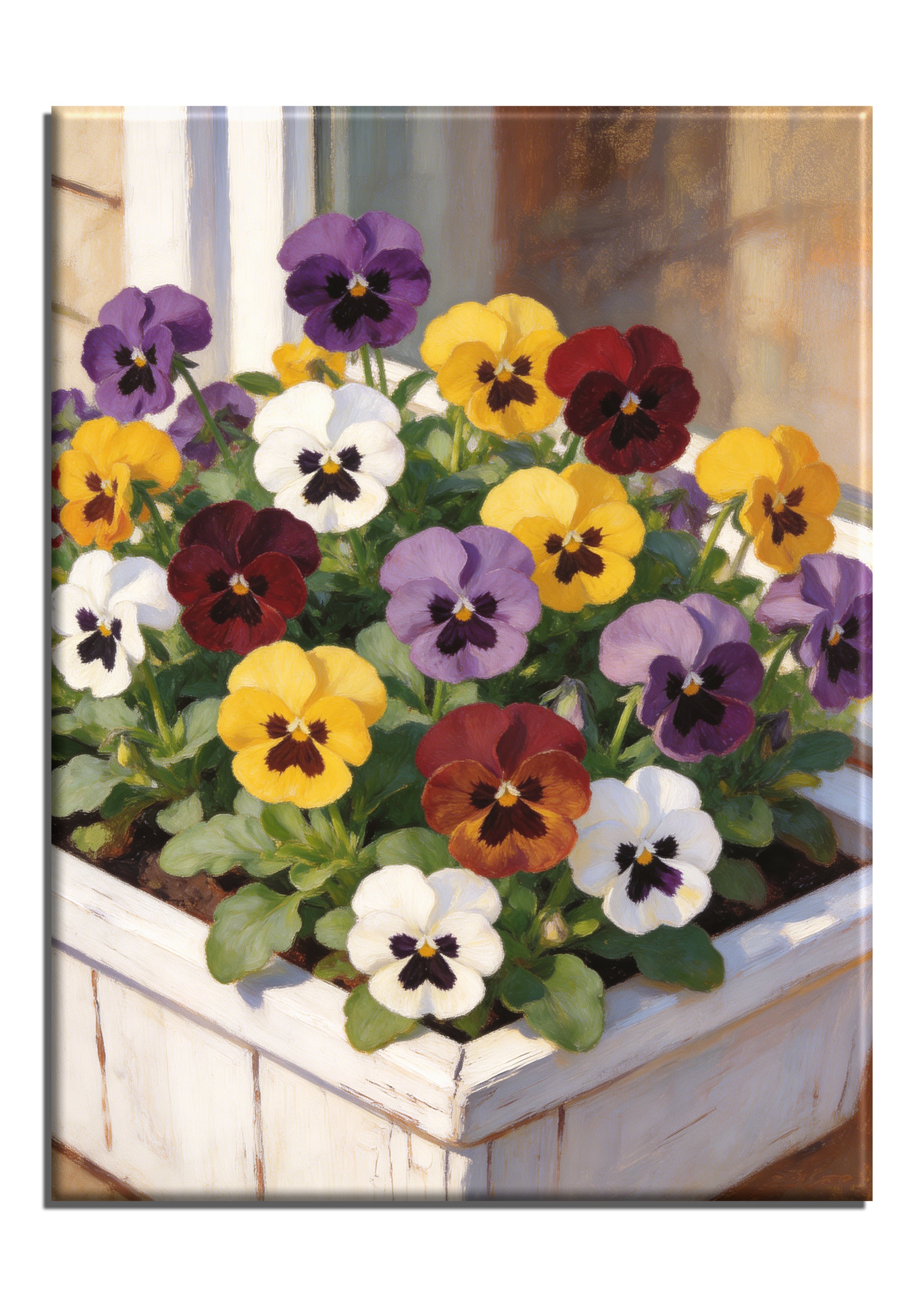 Mixed Pansies