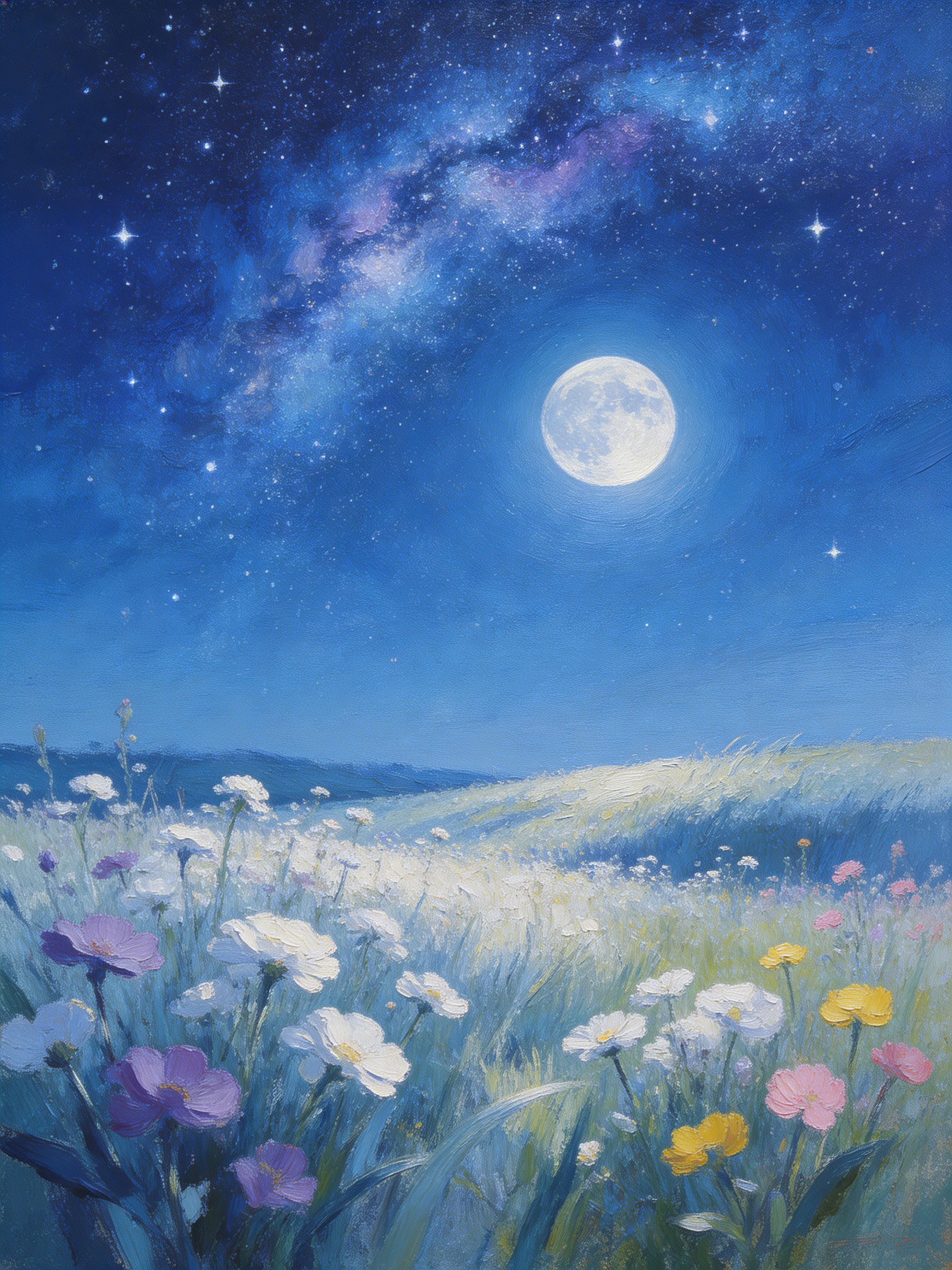 Moonlit Milkyway