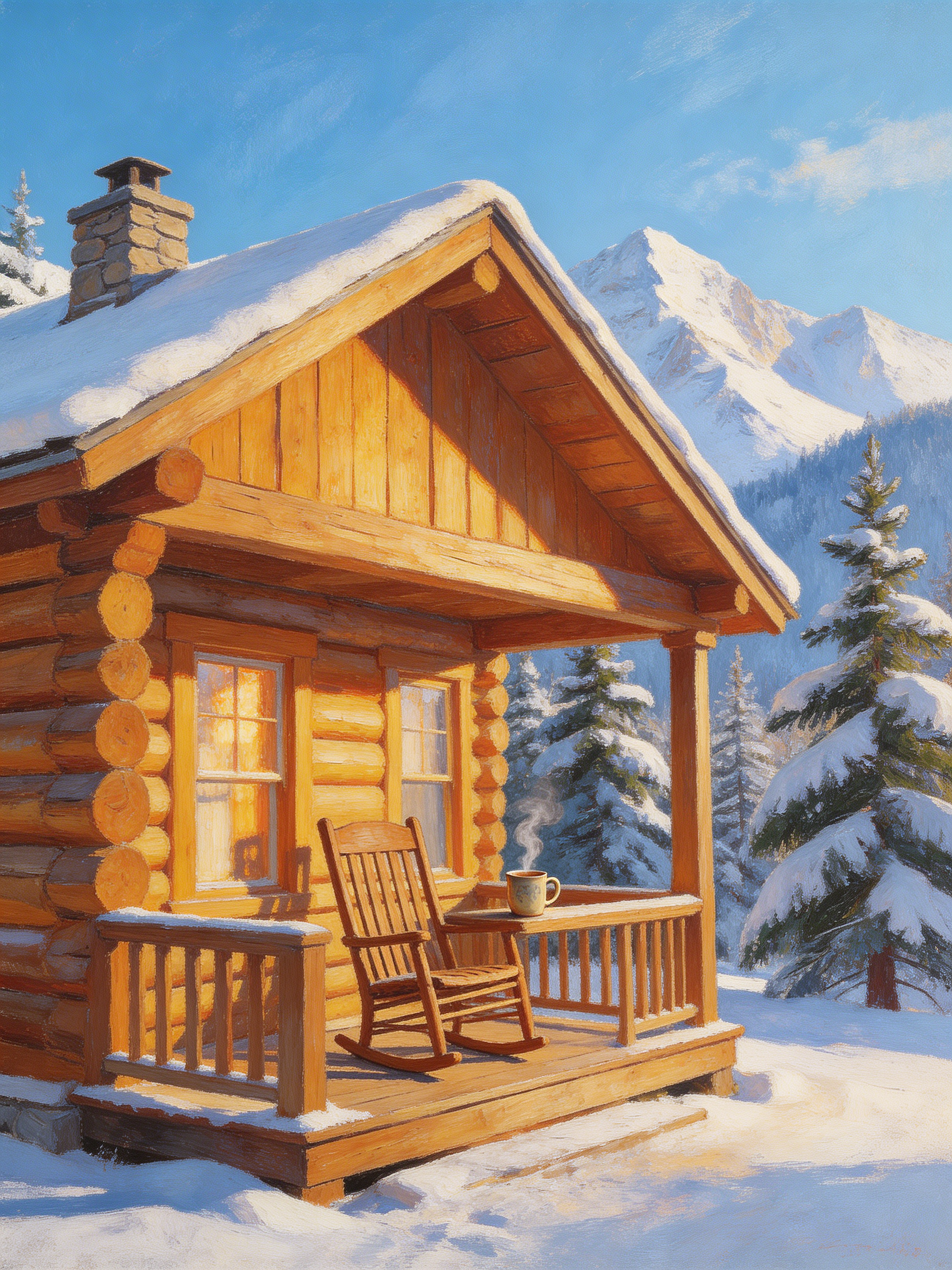 Rustic Mountain Cabin