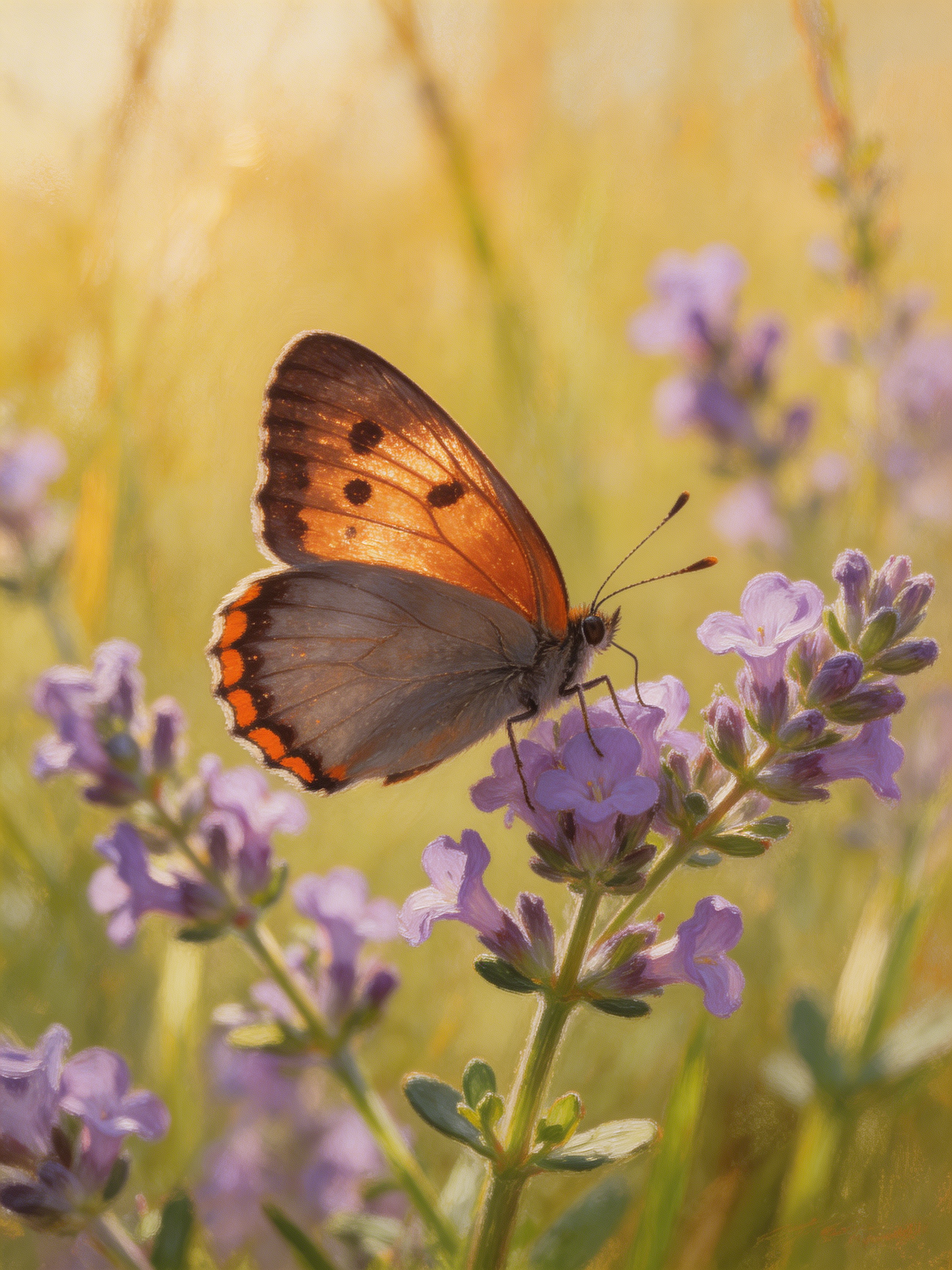 Small Copper Butterfly