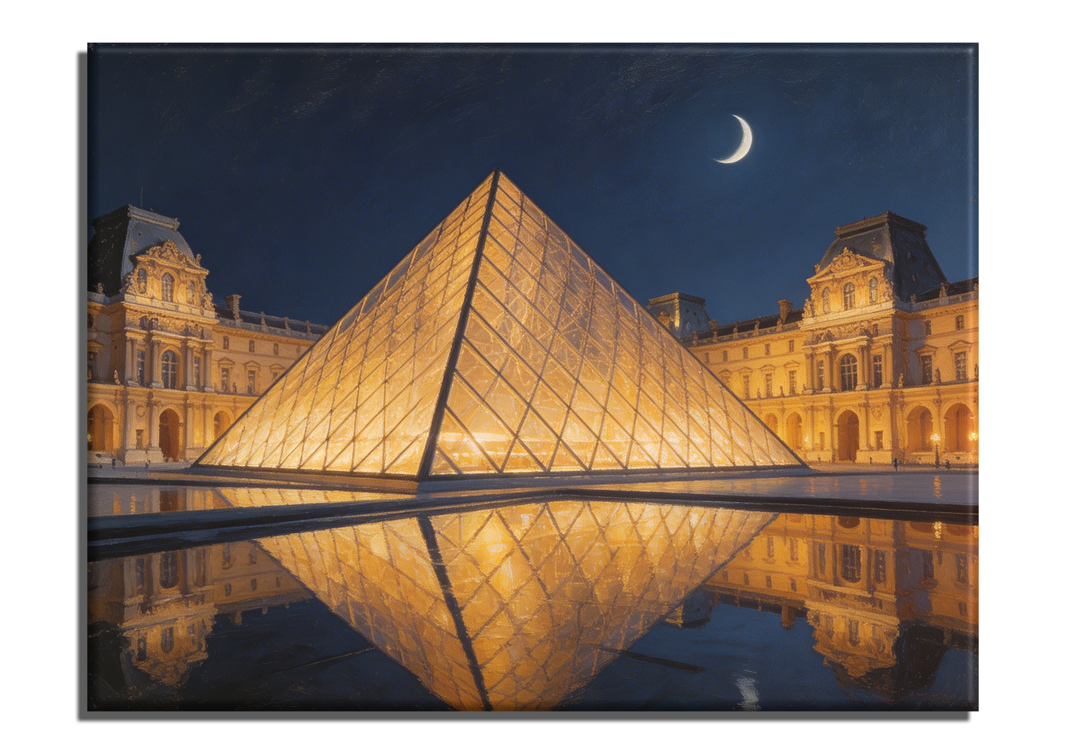 The Glass Pyramid of the Louvre