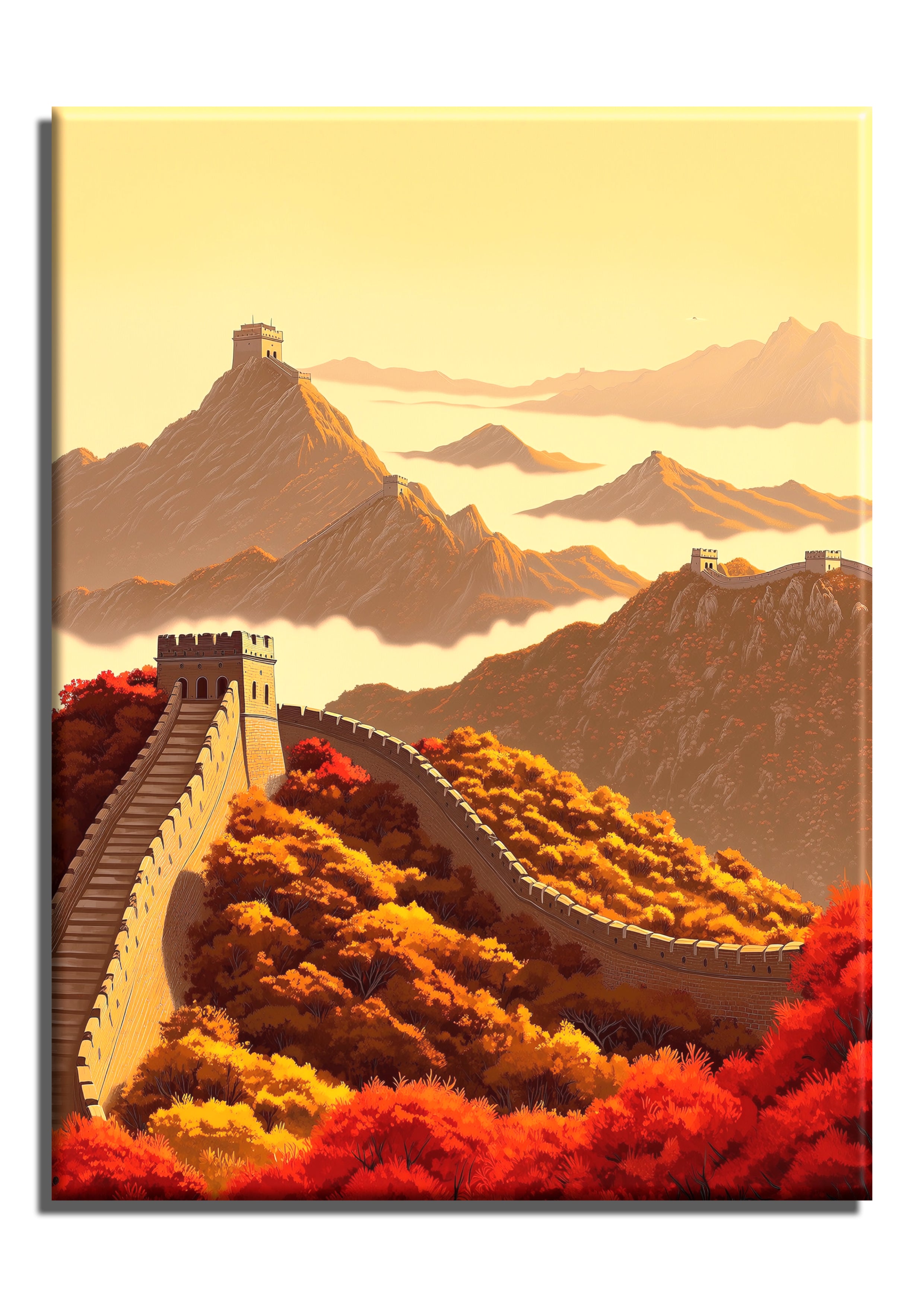 The Great Wall in Autumn