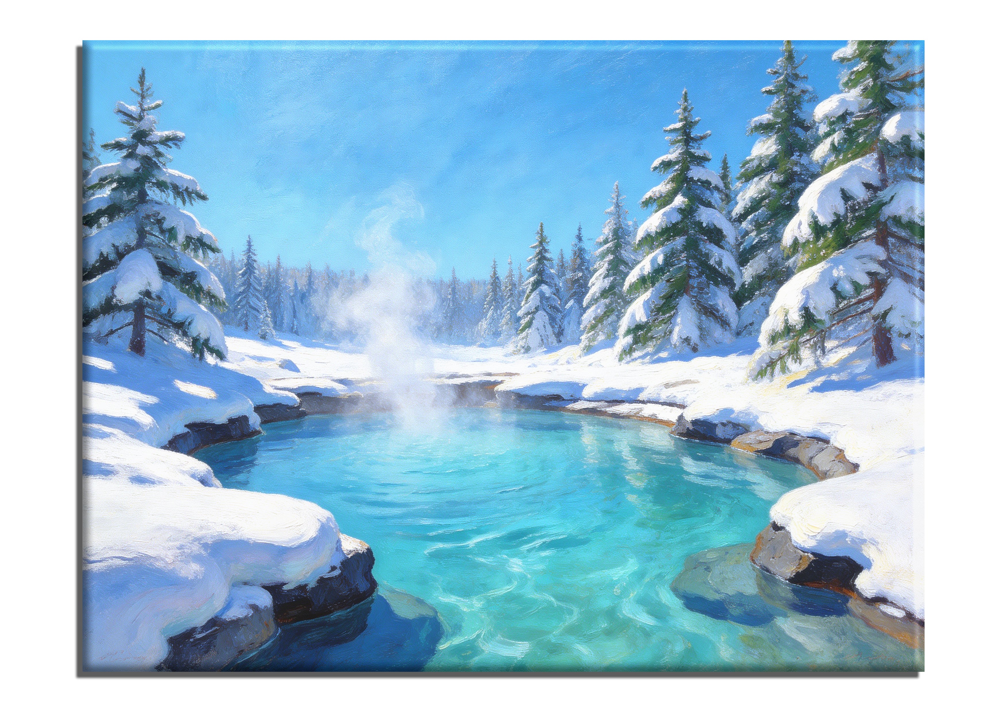 Turquoise Hot Spring