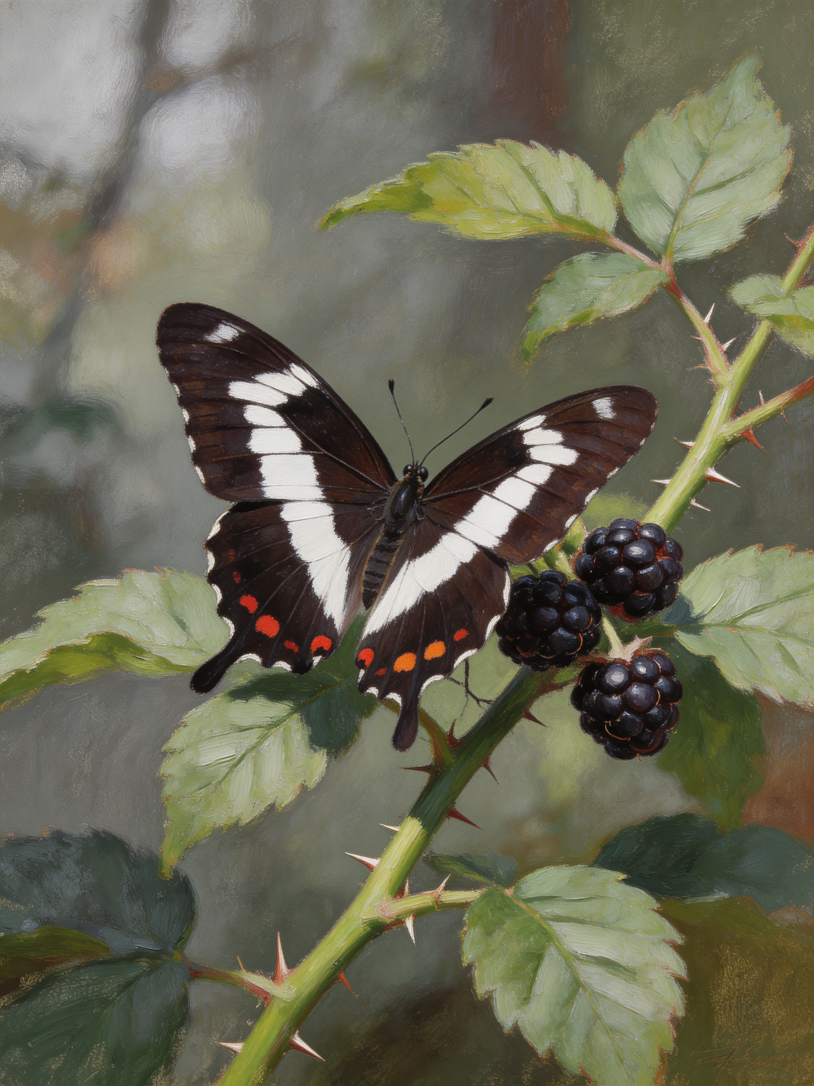 White Admiral Butterfly