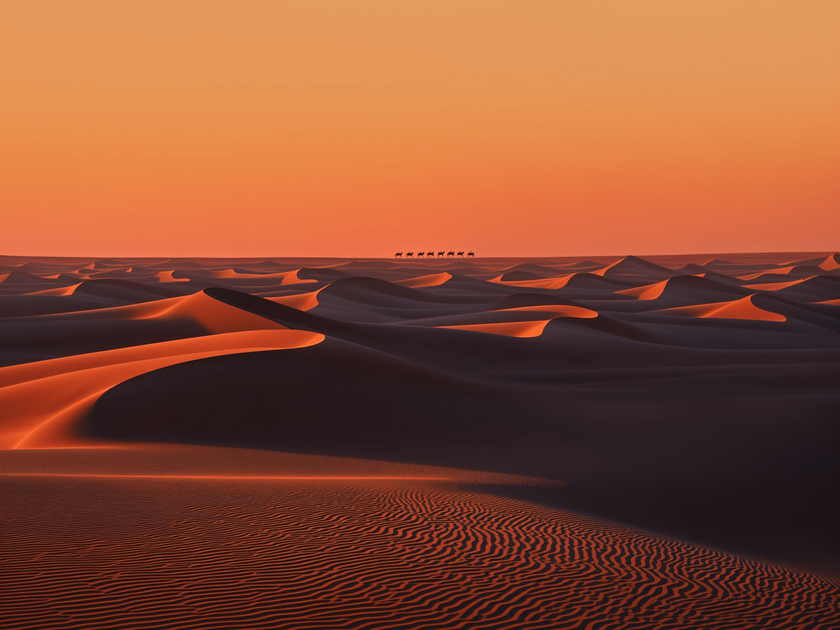 Arabian Desert Dunes - Escape by Numbers