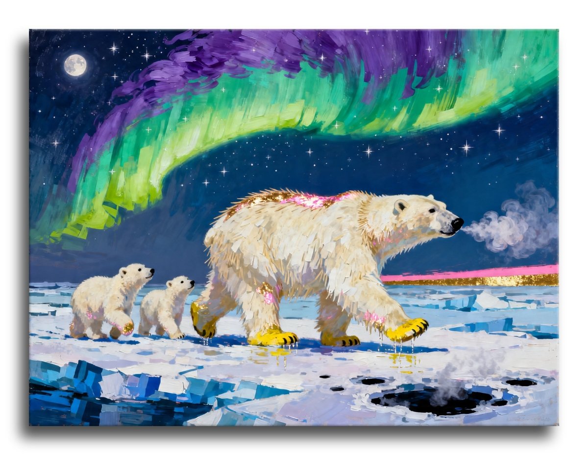Aurora Bear Family - Escape by Numbers