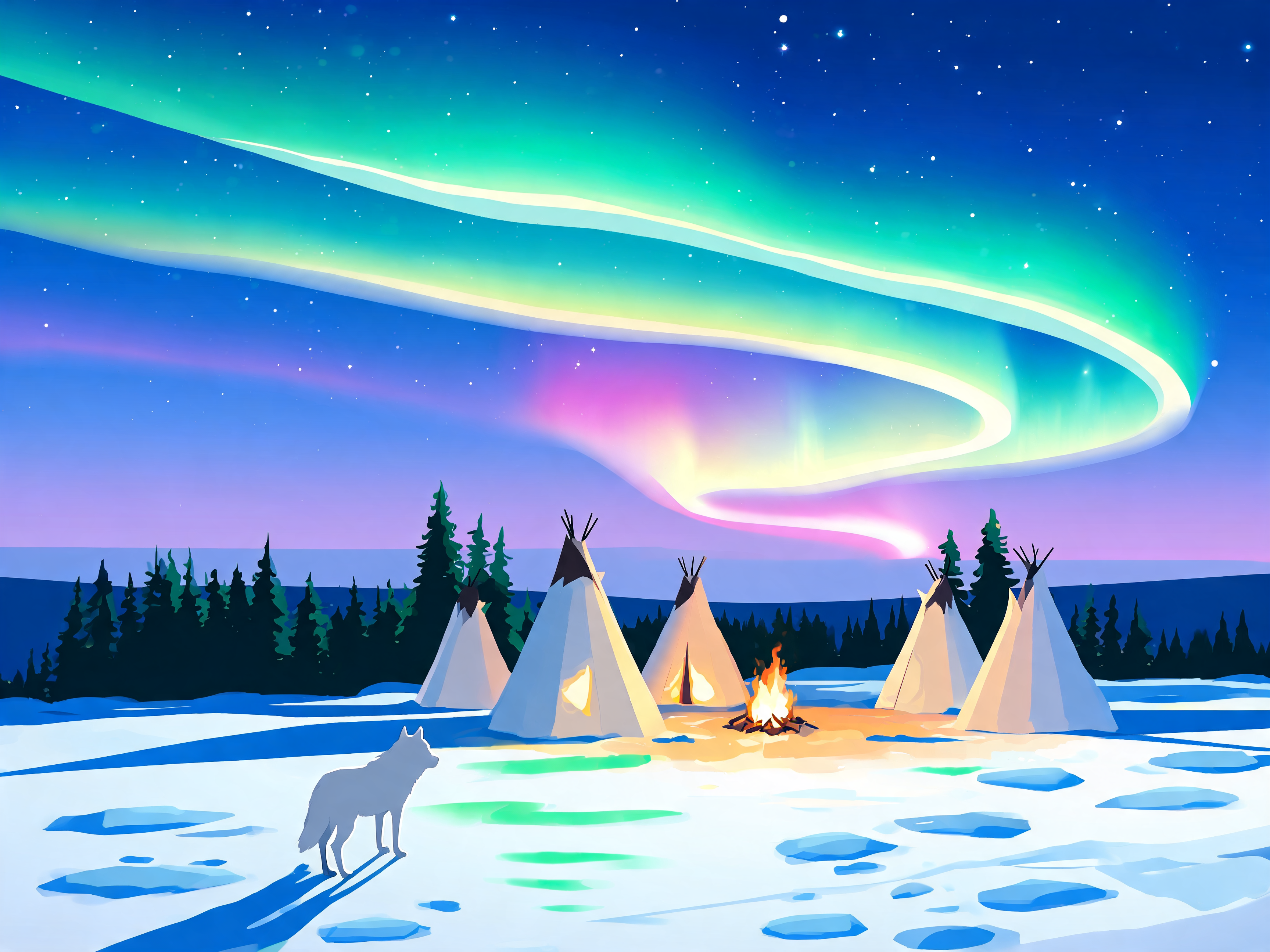 Aurora Tipi Sweep