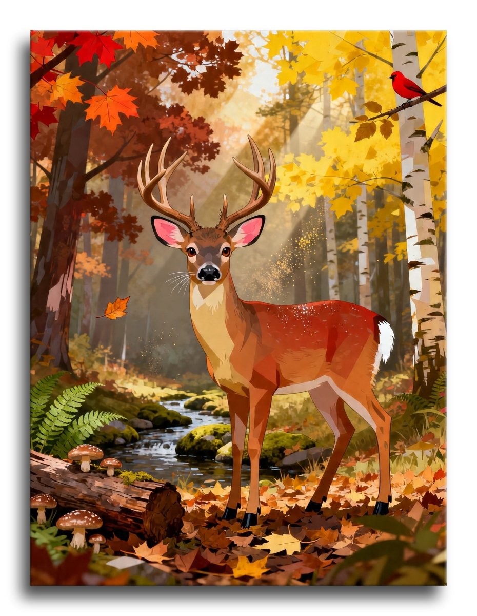 Autumn Buck Stream - Escape by Numbers