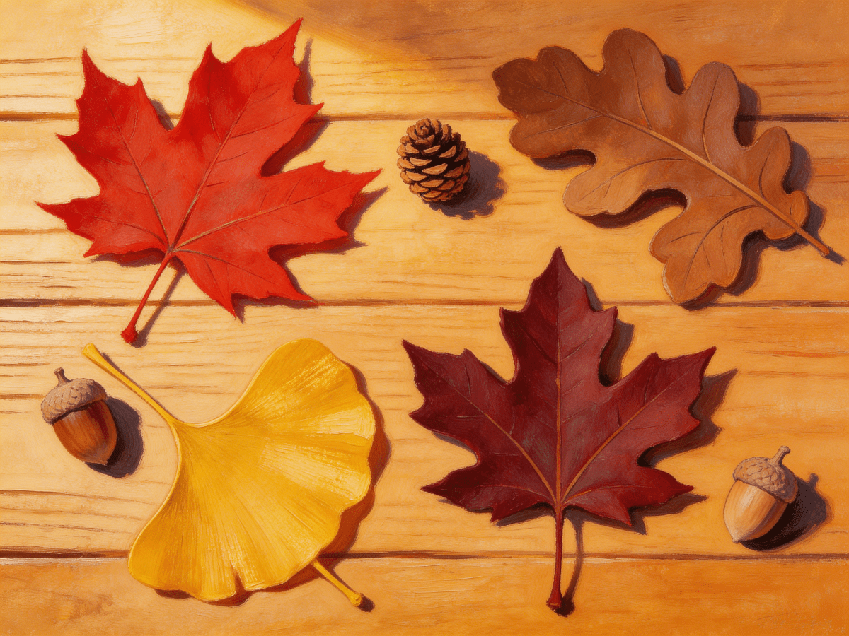 Autumn Leaves - Escape by Numbers