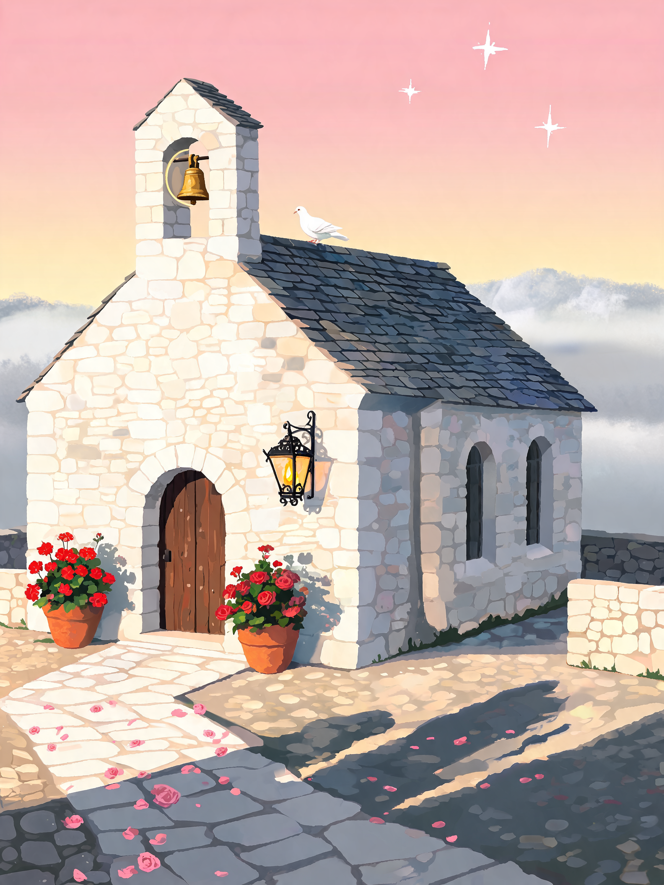 Bell Tower Dawn