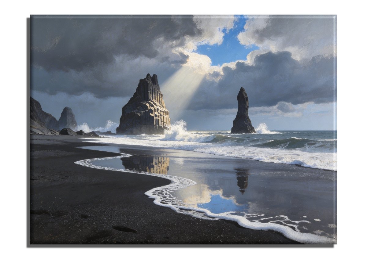 Black Sand Beach - Escape by Numbers