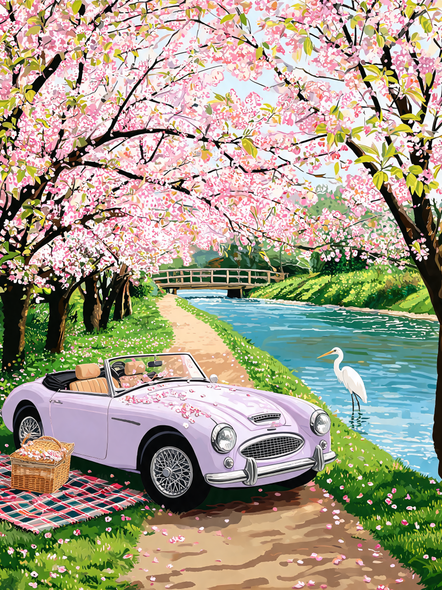 Blossom River Lane - Escape by Numbers