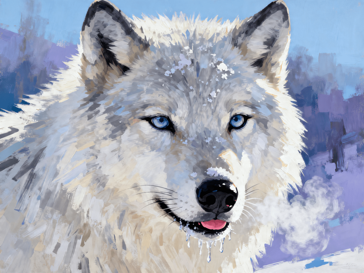 Blue Eyed Wolf - Escape by Numbers