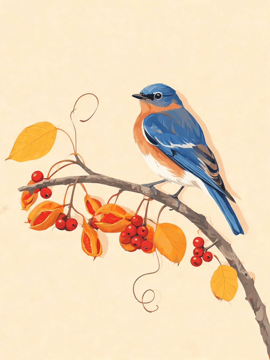 Bluebird Bittersweet - Escape by Numbers