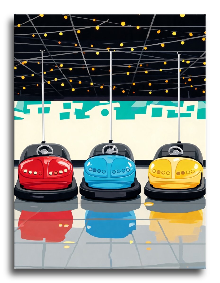 Bumper Car Trio - Escape by Numbers